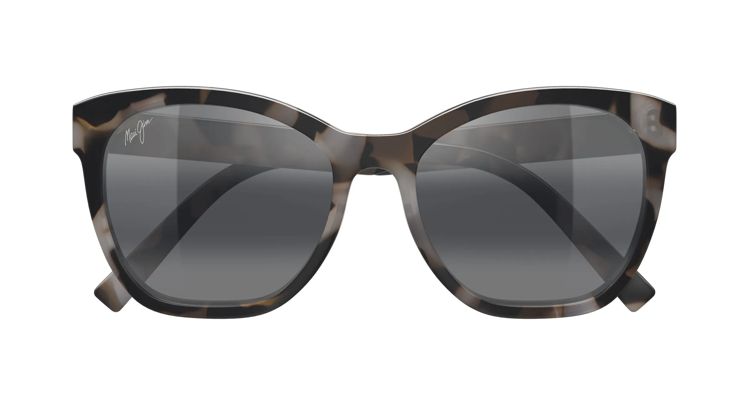 Maui Jim MJ0878S 003 Occhiali da sole Acetato Havana Grigio Cat Eye - immagine 2