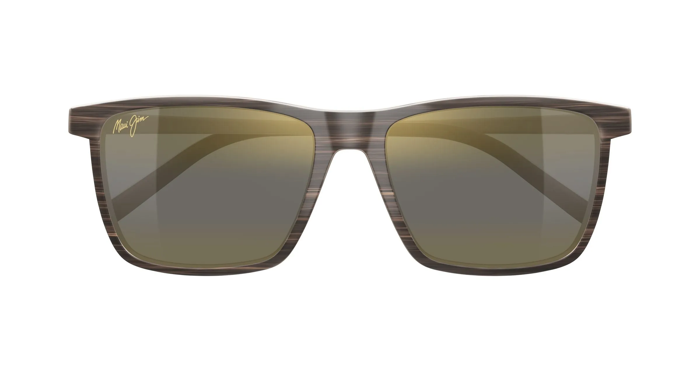 Maui Jim MJ0875S 003 Occhiali da sole Iniettato Havana Bronzo Squadrata - immagine 2