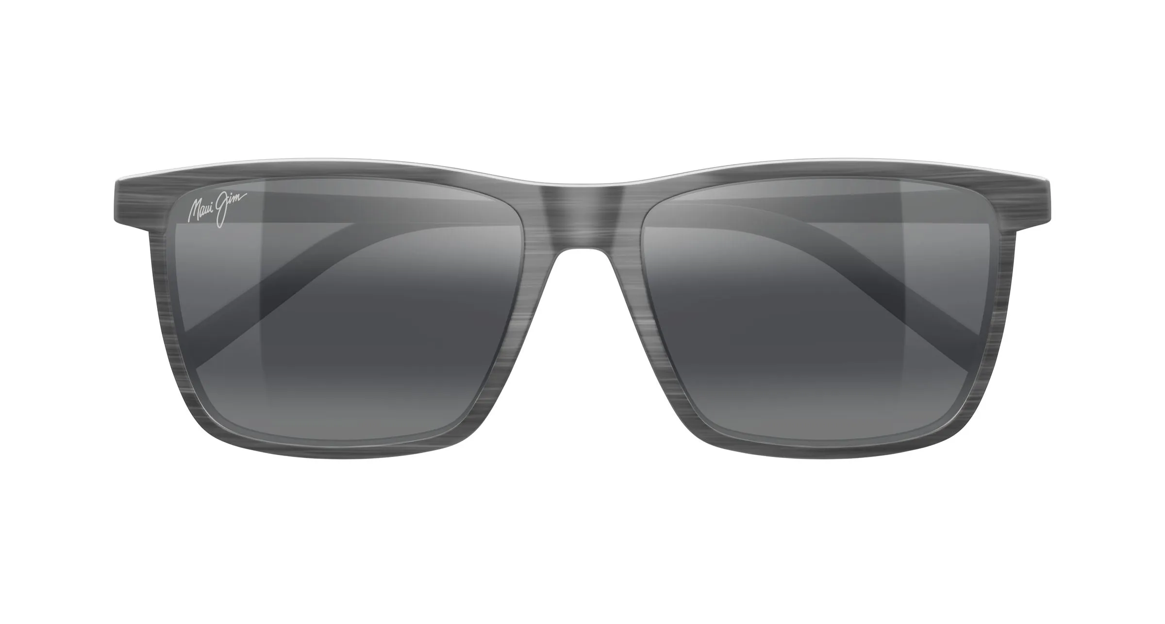 Maui Jim MJ0875S 001 Occhiali da sole Iniettato Havana Grigio Squadrata - immagine 2