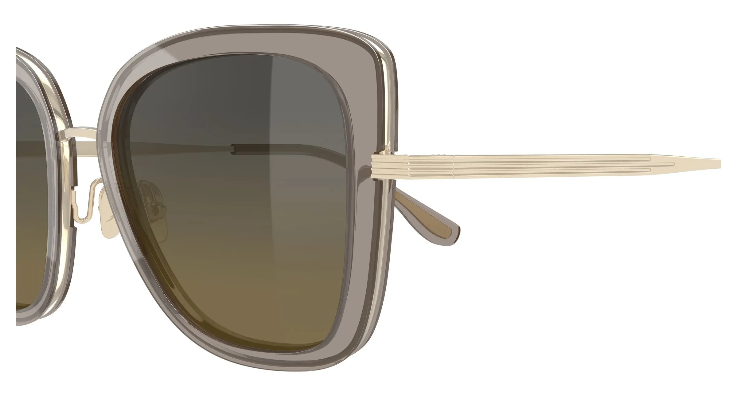 Maui Jim MJ0843S 002 Occhiali da sole Acetato Marrone Bronzo Farfalla - immagine 3