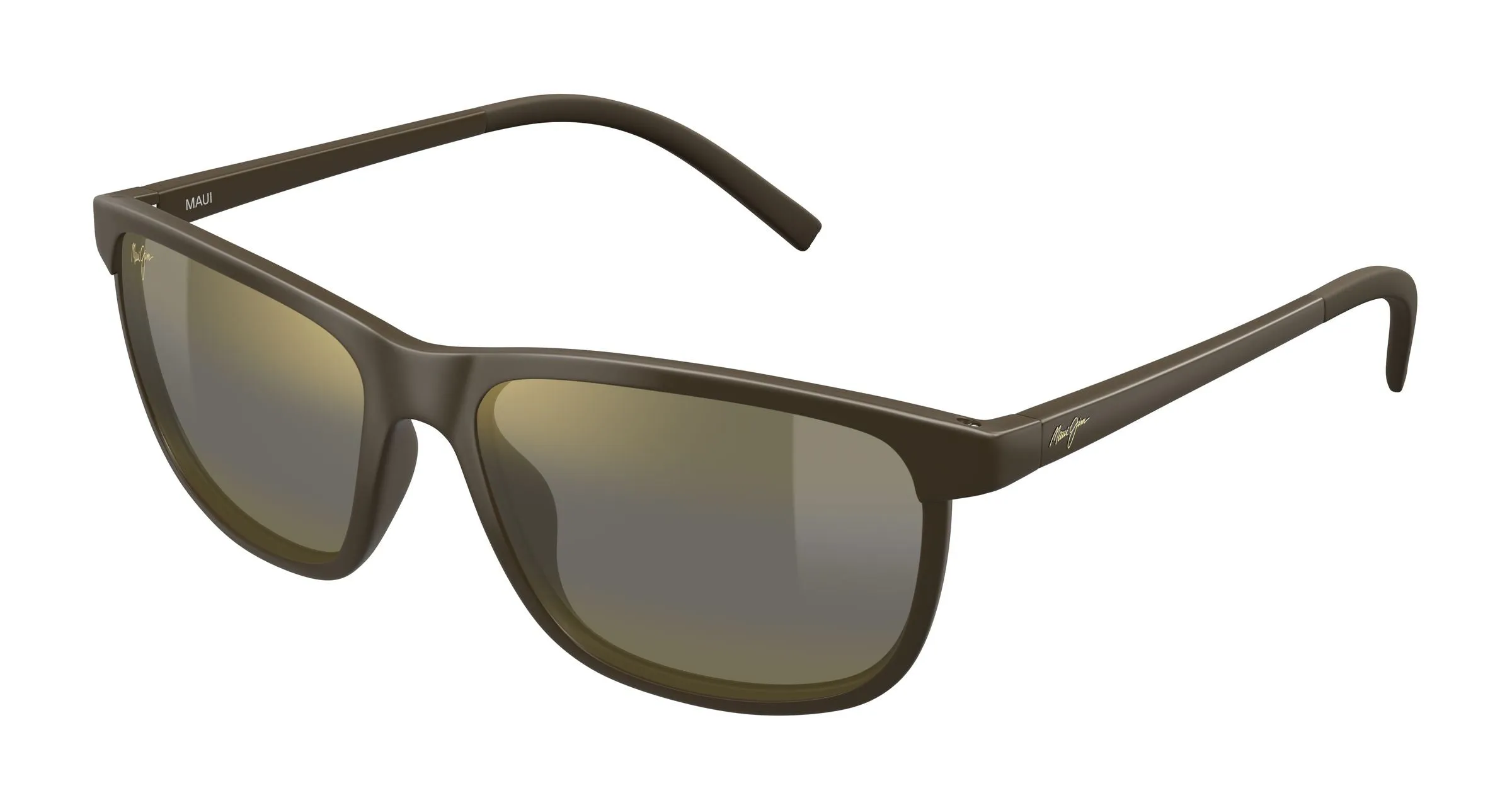 Maui Jim MJ0811S 018 Occhiali da sole Bio-iniettato Marrone Bronzo Squadrata - immagine 1