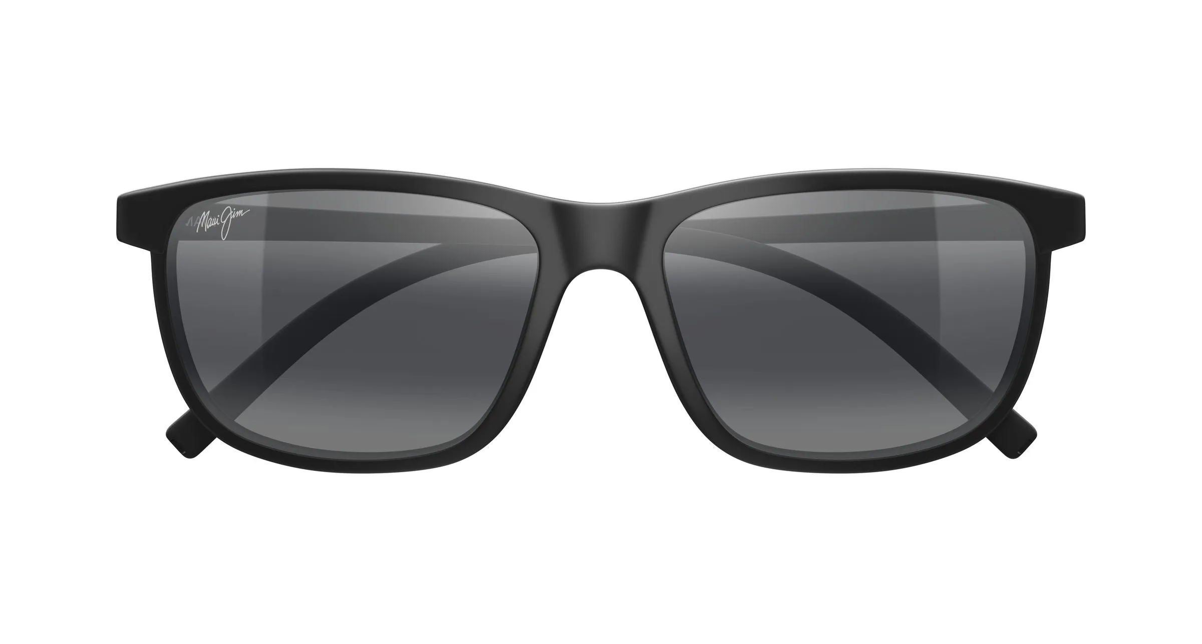 Maui Jim MJ0811S 017 Occhiali da sole Bio-iniettato Nero Grigio Squadrata - immagine 2
