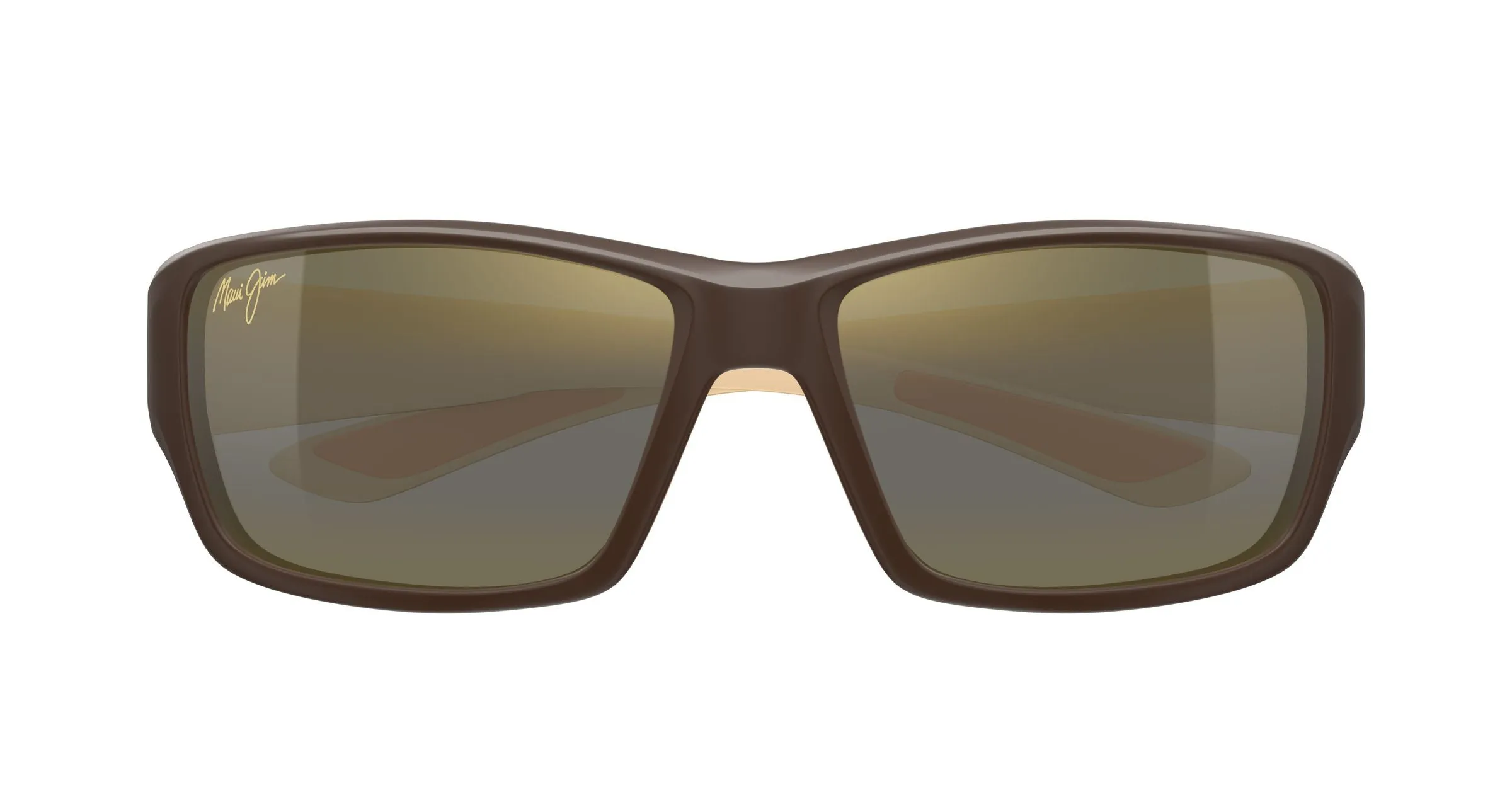 Maui Jim MJ0810S 004 Occhiali da sole Iniettato Marrone Bronzo Squadrata - immagine 2