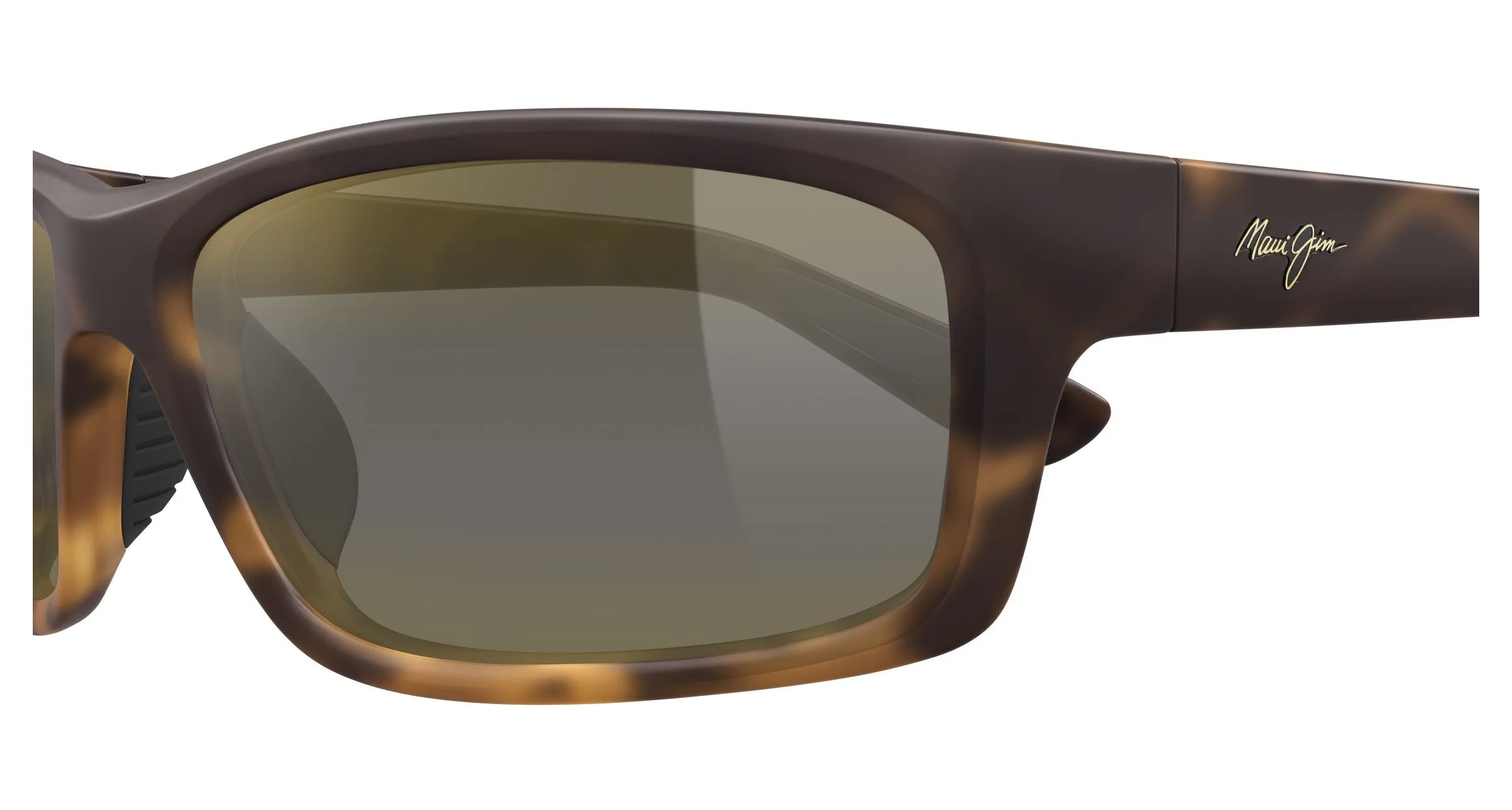 Maui Jim MJ0766S 003 Occhiali da sole Iniettato Havana Bronzo Squadrata - immagine 3