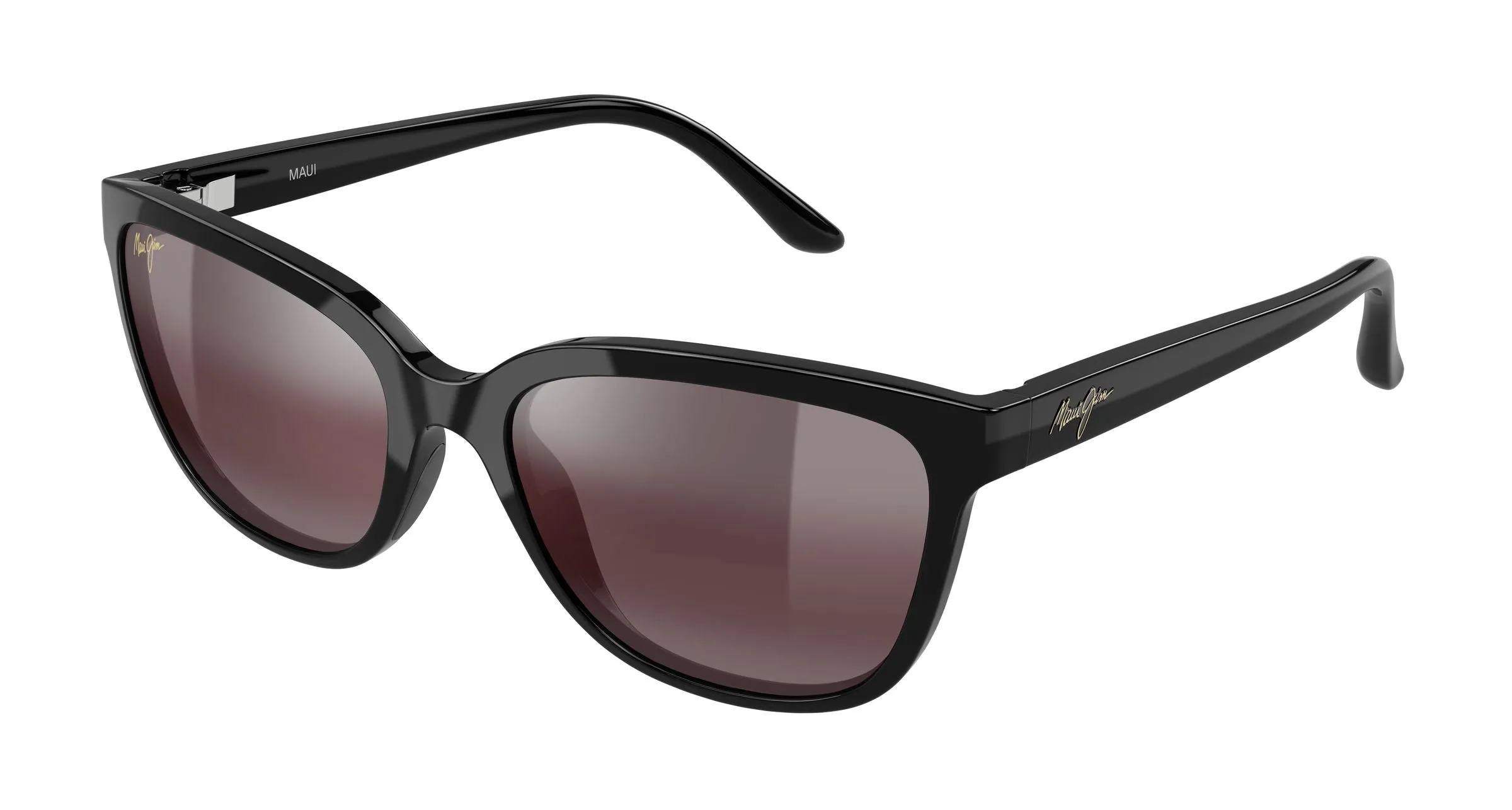 Maui Jim MJ0758S 026 Occhiali da sole Bio-iniettato Nero Rosa Cat Eye - immagine 1