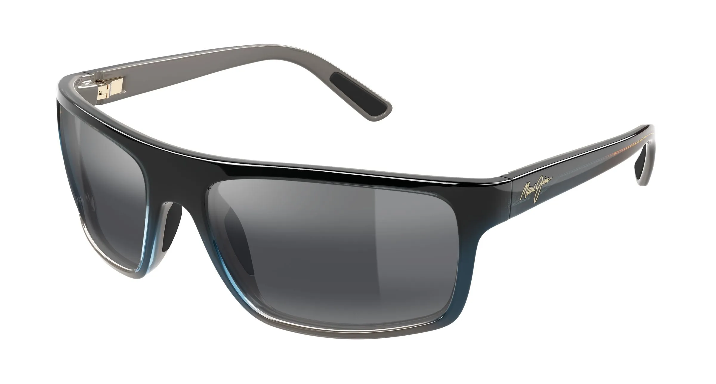 Maui Jim MJ0746S 002 Occhiali da sole Iniettato Grigio Grigio Squadrata - immagine 1