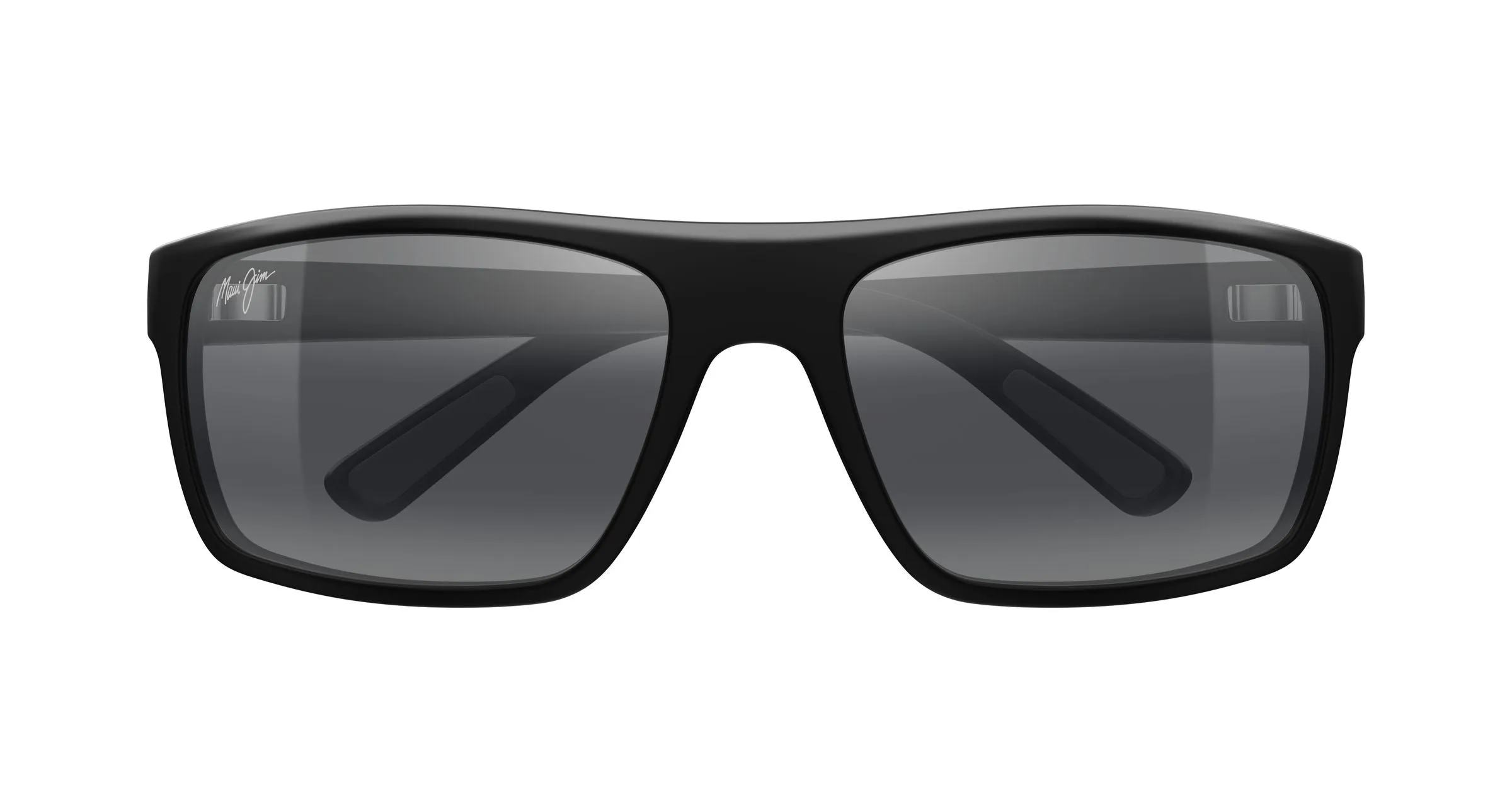 Maui Jim MJ0746S 001 Occhiali da sole Iniettato Nero Grigio Squadrata - immagine 2