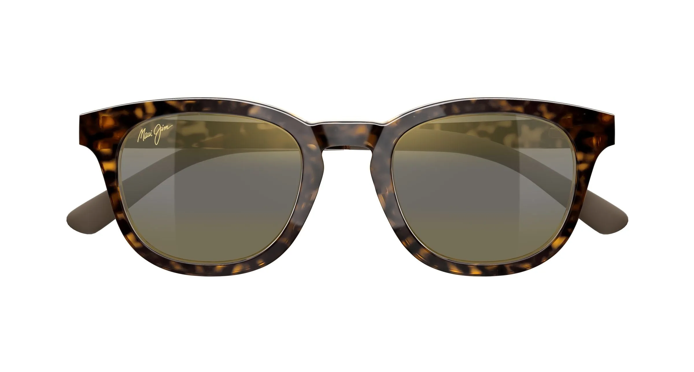 Maui Jim MJ0737S 018 Occhiali da sole Bio-iniettato Havana Bronzo Rotonda - immagine 2