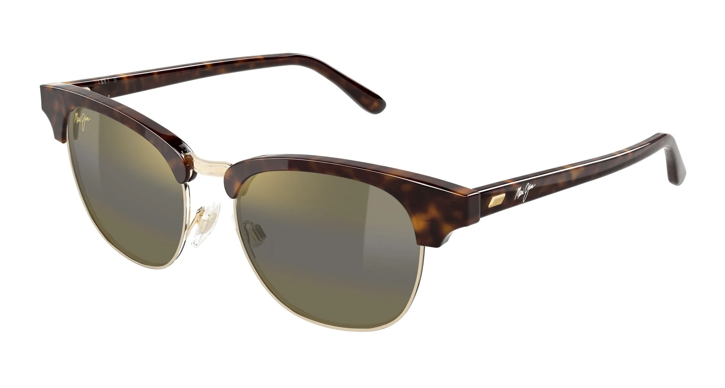 Maui Jim MJ0695S 002 Occhiali da sole Acetato Havana Bronzo Squadrata - immagine 1
