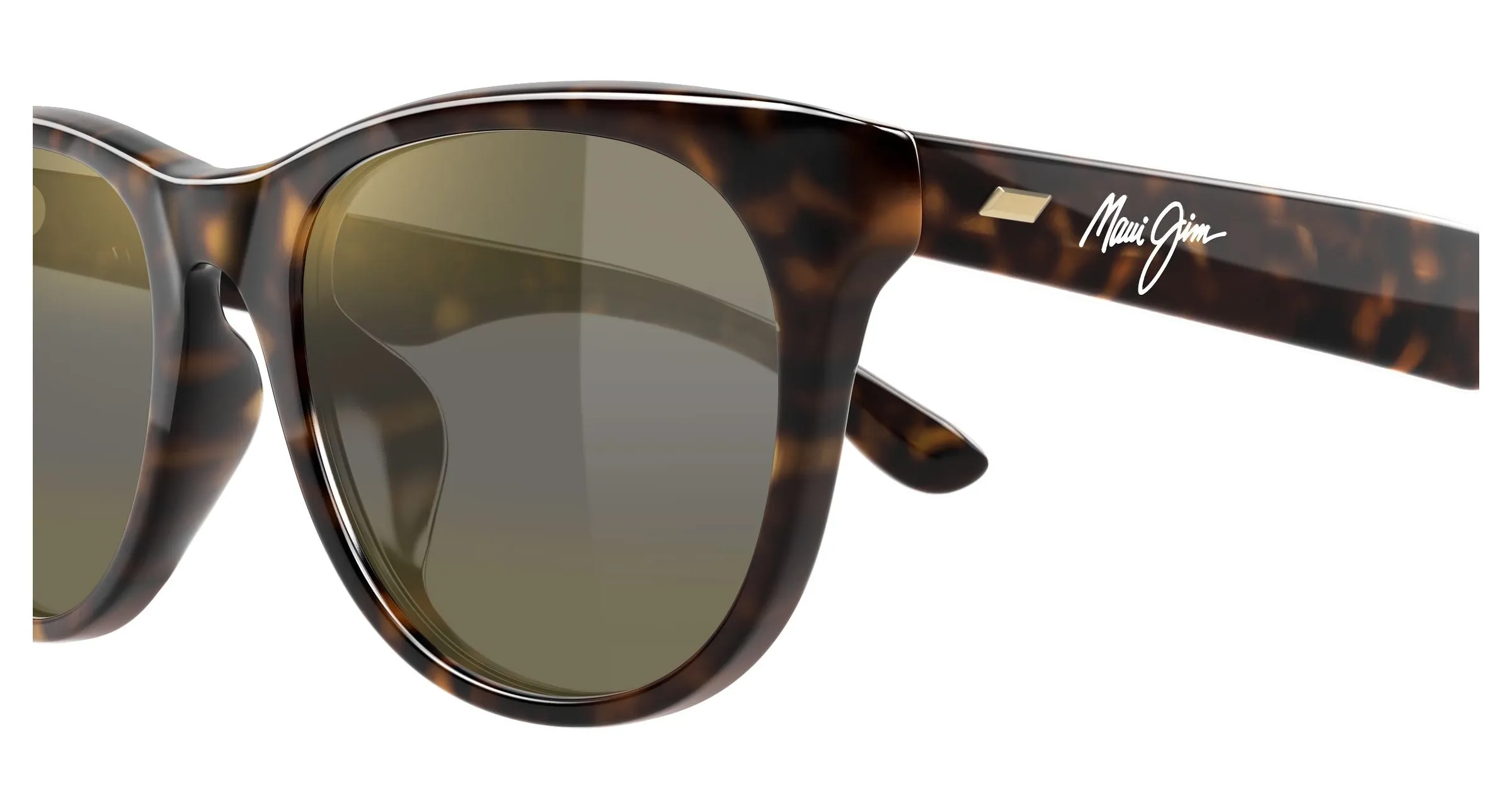 Maui Jim MJ0694SA 002 Occhiali da sole Acetato Havana Bronzo Squadrata - immagine 3