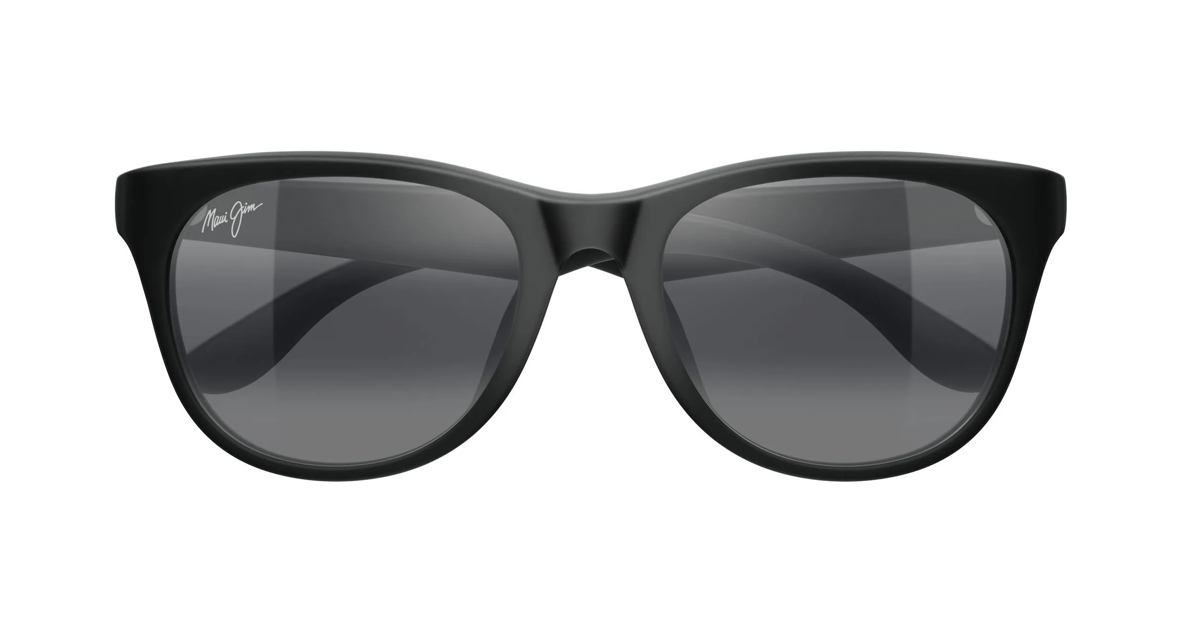 Maui Jim MJ0694SA 001 Occhiali da sole Acetato Nero Grigio Squadrata - immagine 2