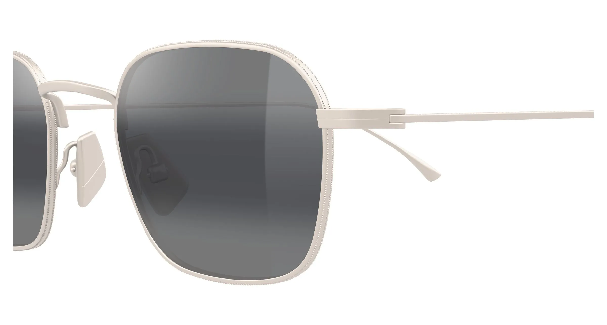 Maui Jim MJ0690S 001 Occhiali da sole Titanio Oro Grigio Squadrata - immagine 3