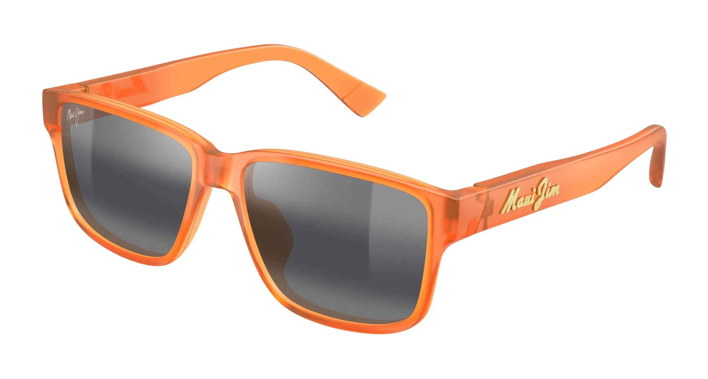 Maui Jim MJ0688SA 004 Occhiali da sole Bio-iniettato Arancione Grigio Squadrata - immagine 1