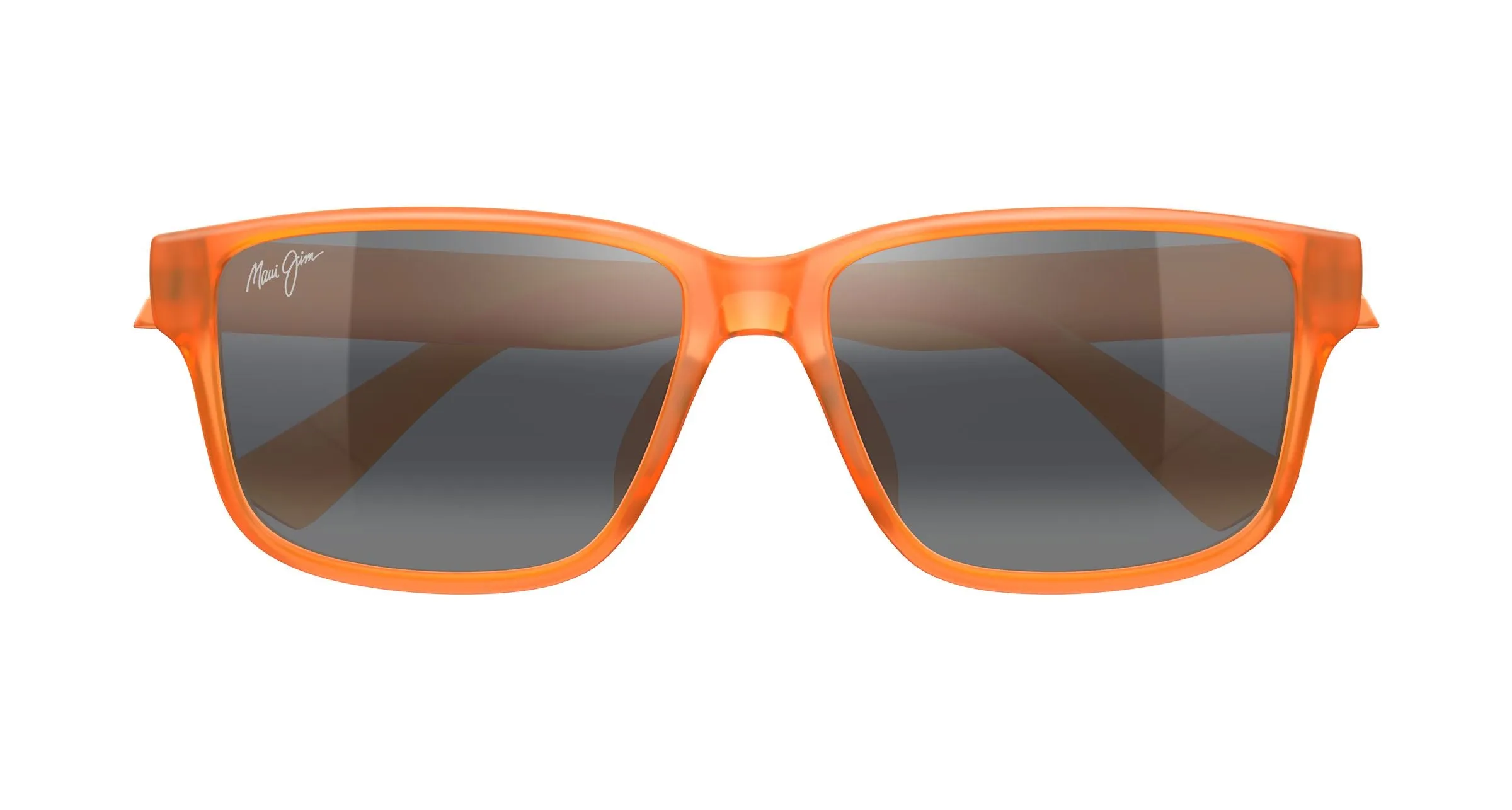 Maui Jim MJ0688SA 004 Occhiali da sole Bio-iniettato Arancione Grigio Squadrata - immagine 2