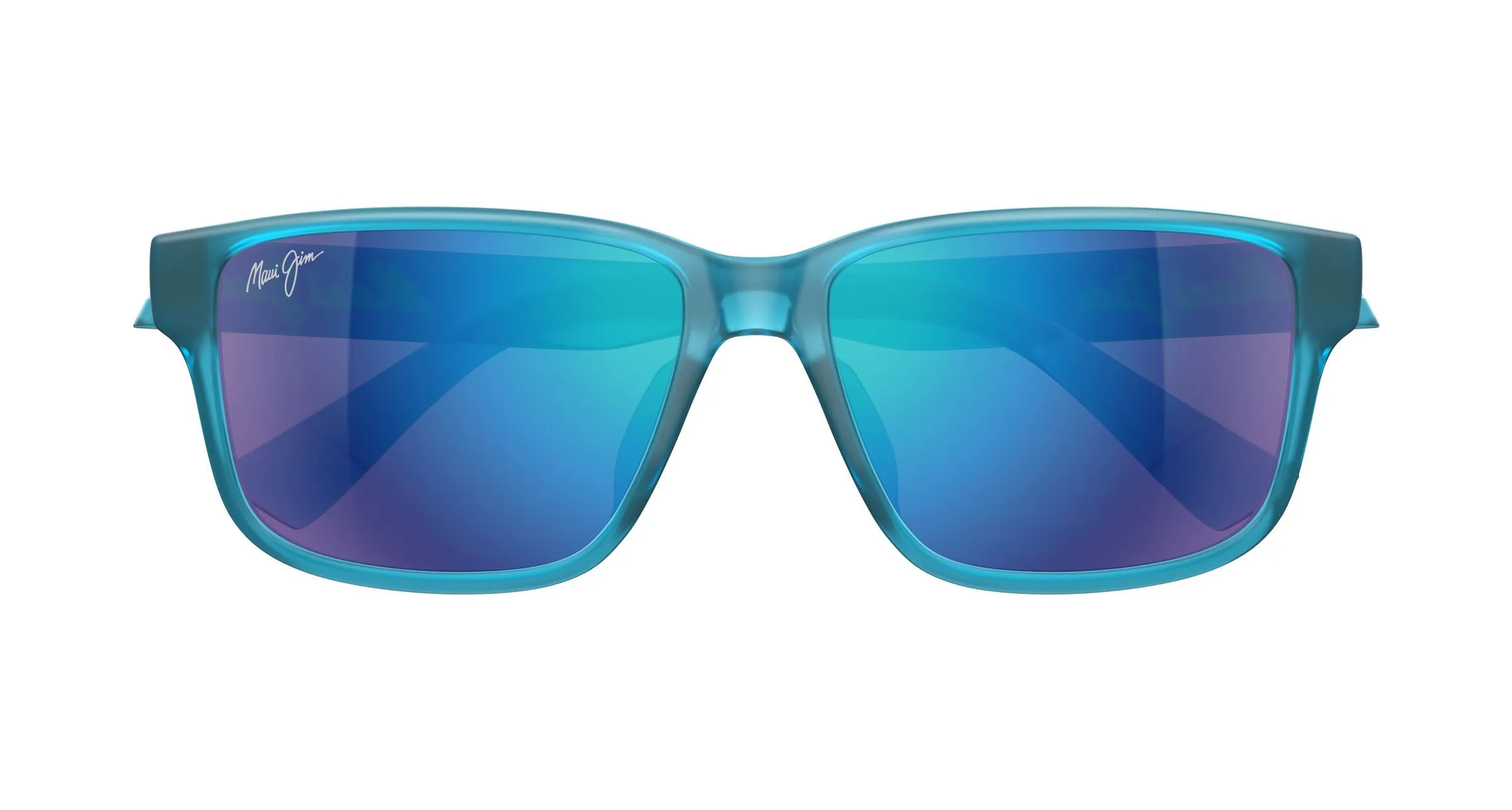 Maui Jim MJ0688SA 003 Occhiali da sole Bio-iniettato Blu Blu Squadrata - immagine 2