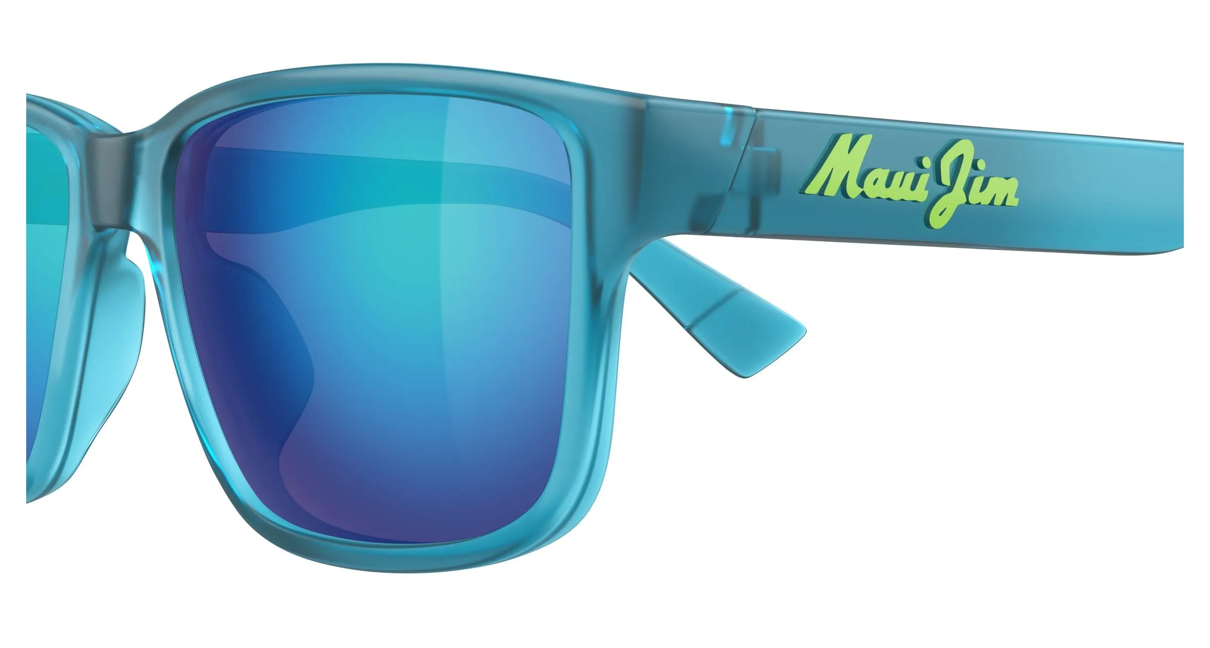 Maui Jim MJ0688SA 003 Occhiali da sole Bio-iniettato Blu Blu Squadrata - immagine 3
