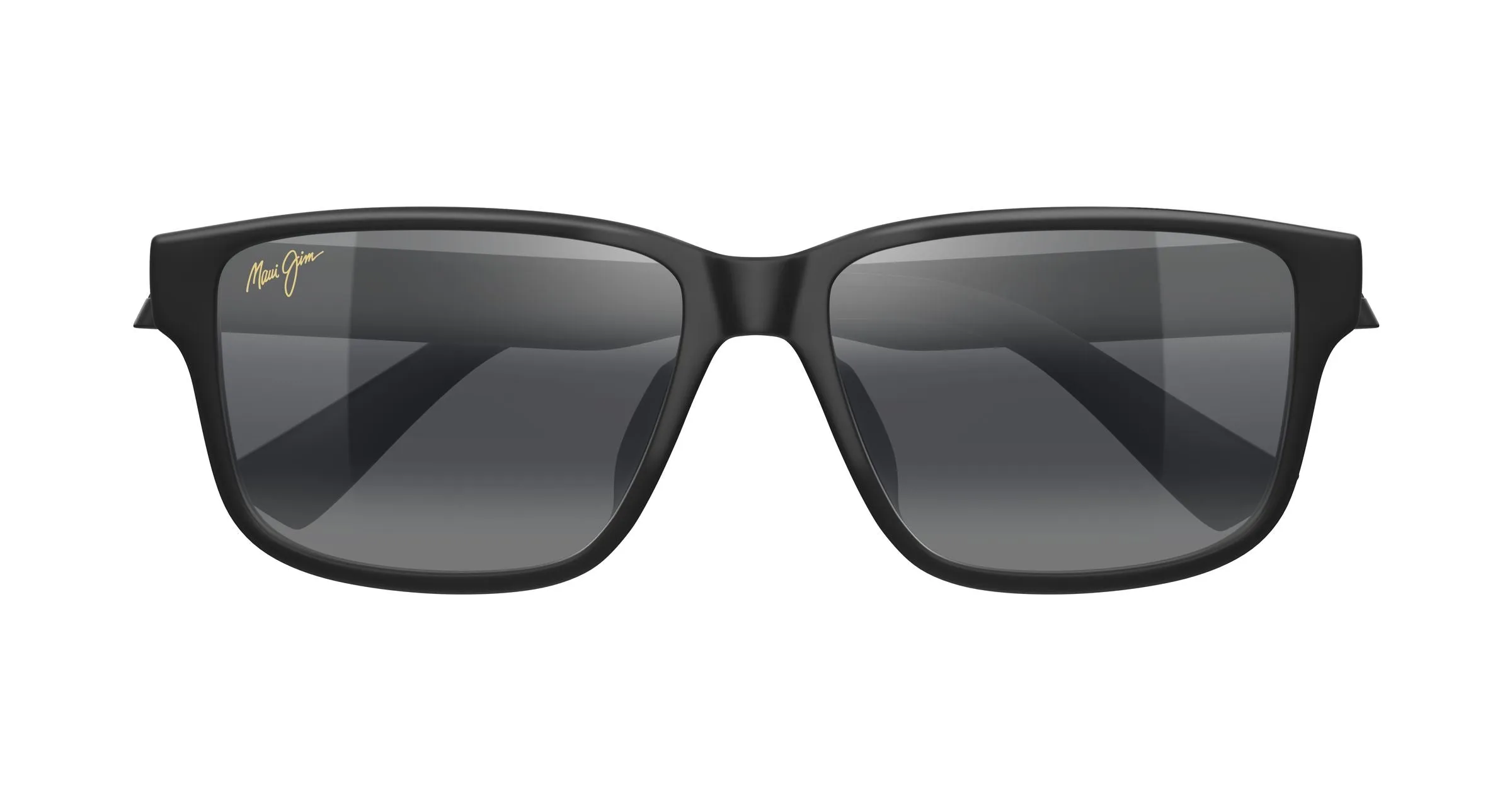 Maui Jim MJ0688SA 001 Occhiali da sole Bio-iniettato Nero Grigio Squadrata - immagine 2
