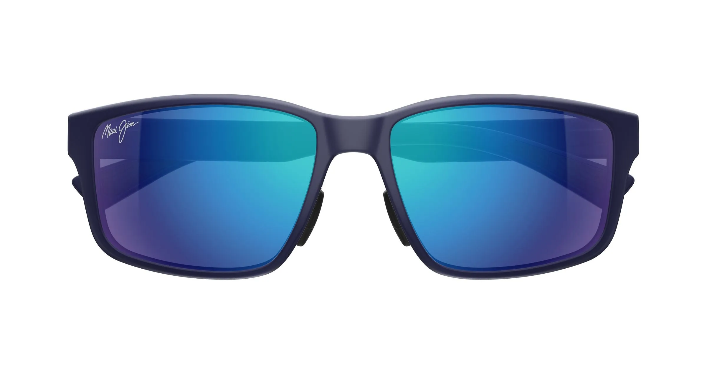 Maui Jim MJ0686SA 003 Occhiali da sole Bio-iniettato Blu Blu Squadrata - immagine 2
