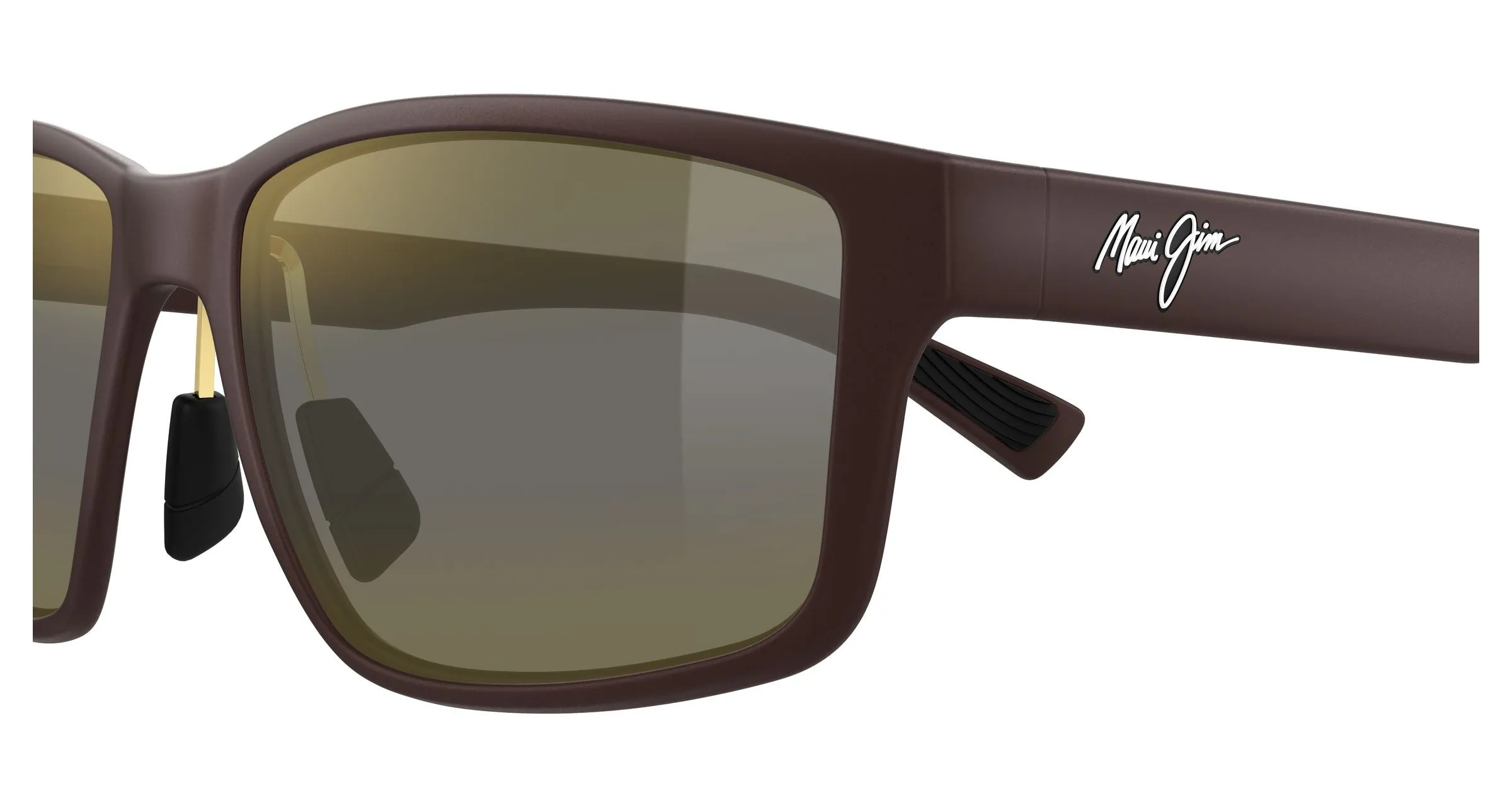 Maui Jim MJ0686SA 002 Occhiali da sole Bio-iniettato Marrone Bronzo Squadrata - immagine 3