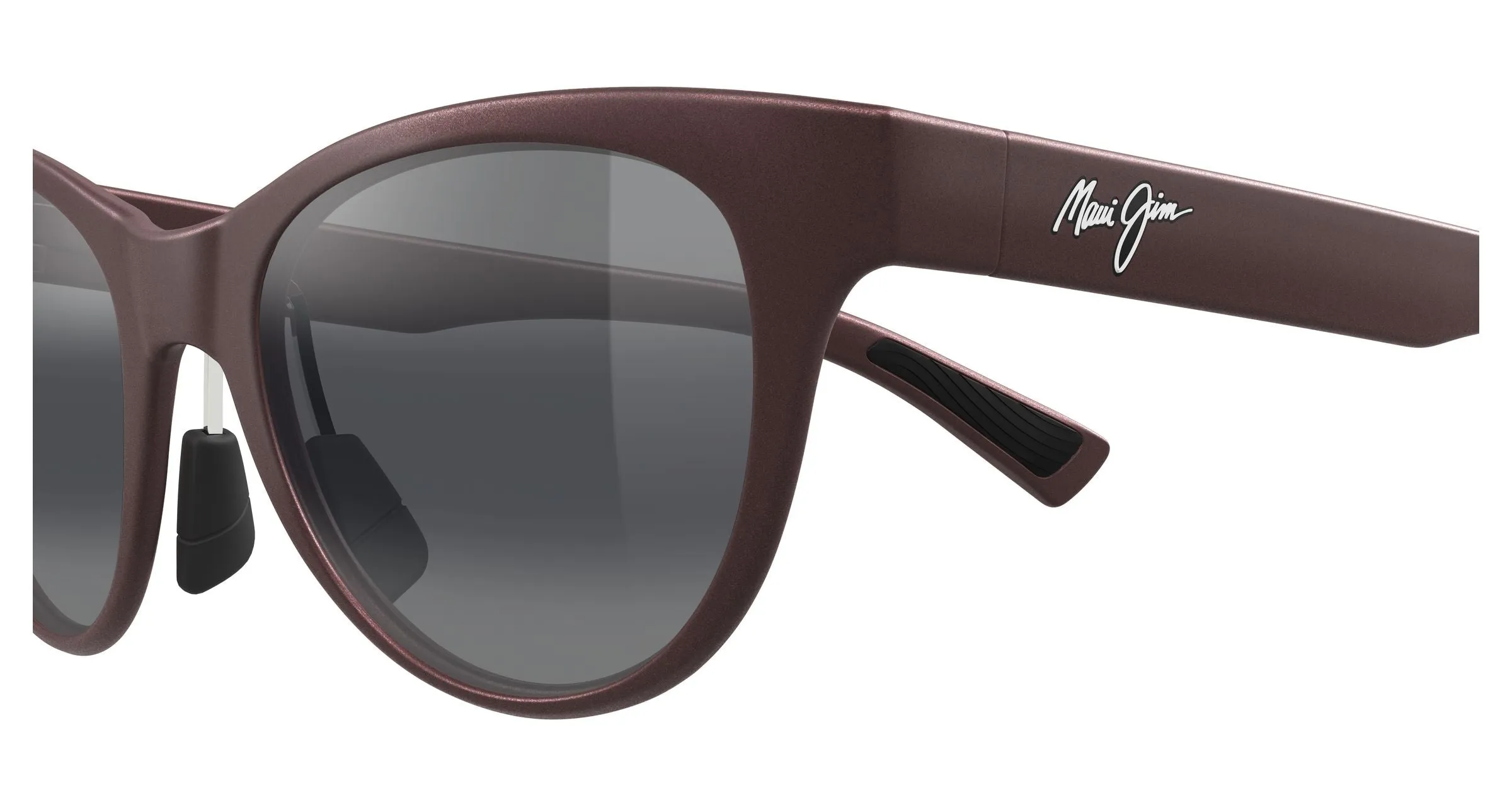 Maui Jim MJ0685S 003 Occhiali da sole Bio-iniettato Rosa Grigio Cat Eye - immagine 3