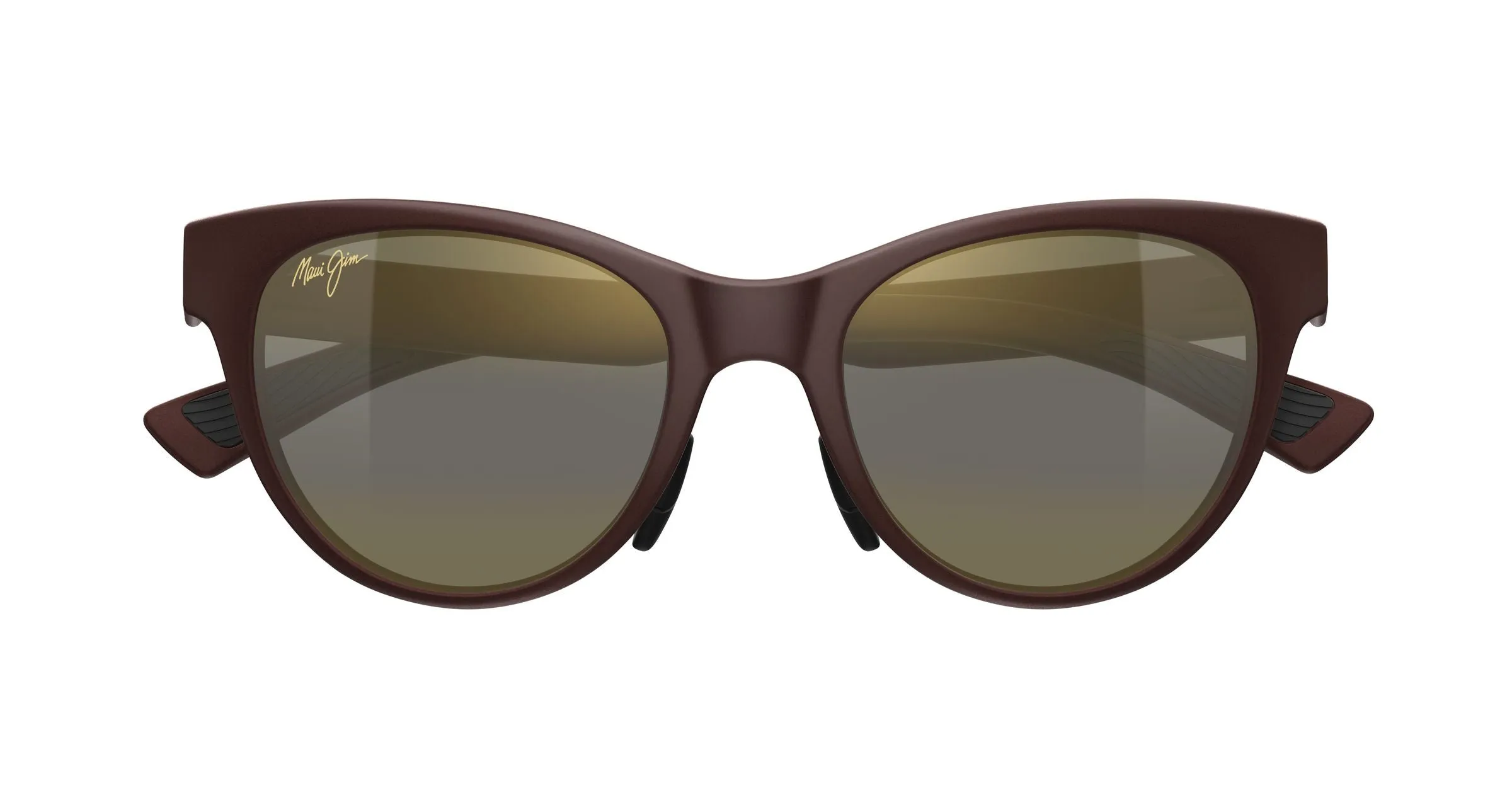 Maui Jim MJ0685S 002 Occhiali da sole Bio-iniettato Marrone Bronzo Cat Eye - immagine 2