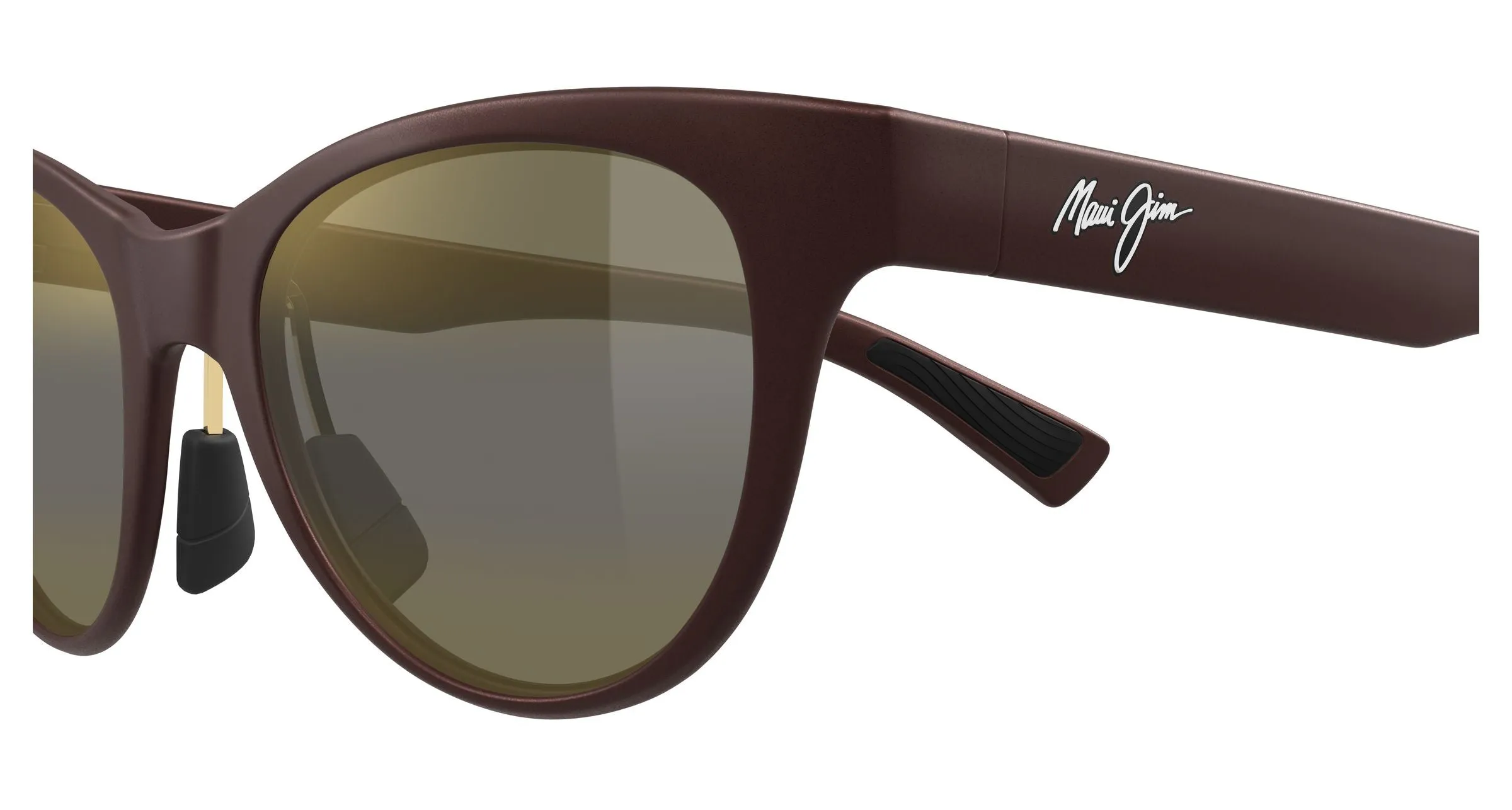 Maui Jim MJ0685S 002 Occhiali da sole Bio-iniettato Marrone Bronzo Cat Eye - immagine 3