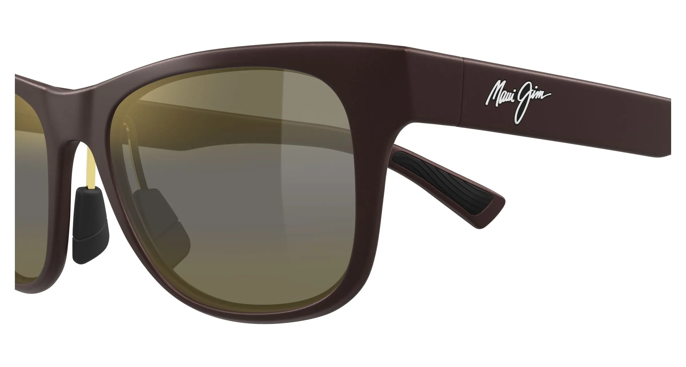 Maui Jim MJ0684S 002 Occhiali da sole Bio-iniettato Marrone Bronzo Squadrata - immagine 3