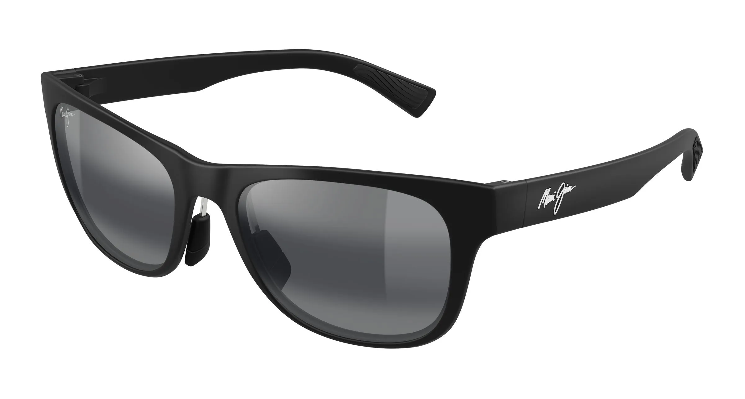 Maui Jim MJ0684S 001 Occhiali da sole Bio-iniettato Nero Grigio Squadrata - immagine 1