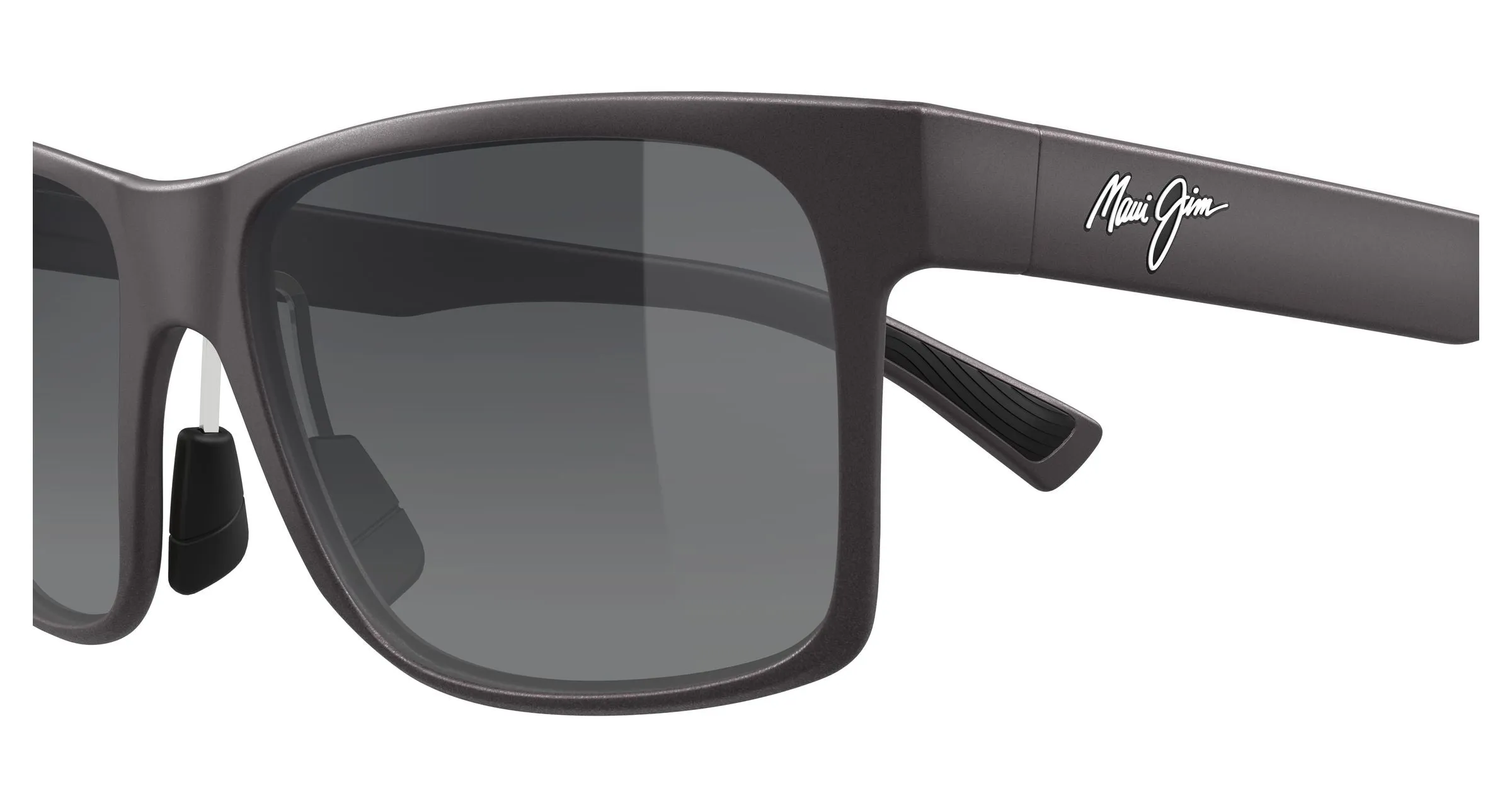 Maui Jim MJ0683S 004 Occhiali da sole Bio-iniettato Grigio Grigio Squadrata - immagine 3