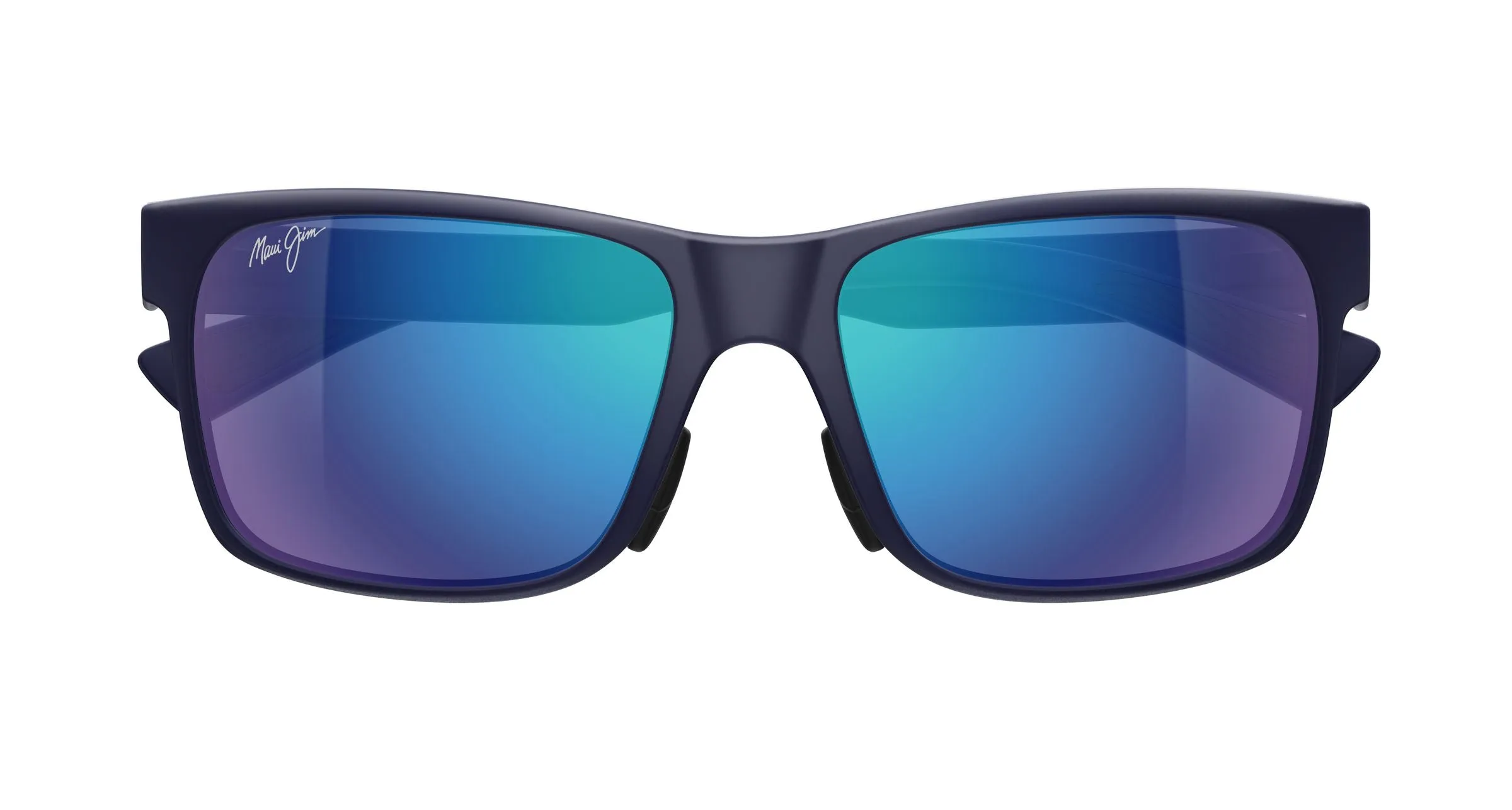 Maui Jim MJ0683S 003 Occhiali da sole Bio-iniettato Blu Blu Squadrata - immagine 2