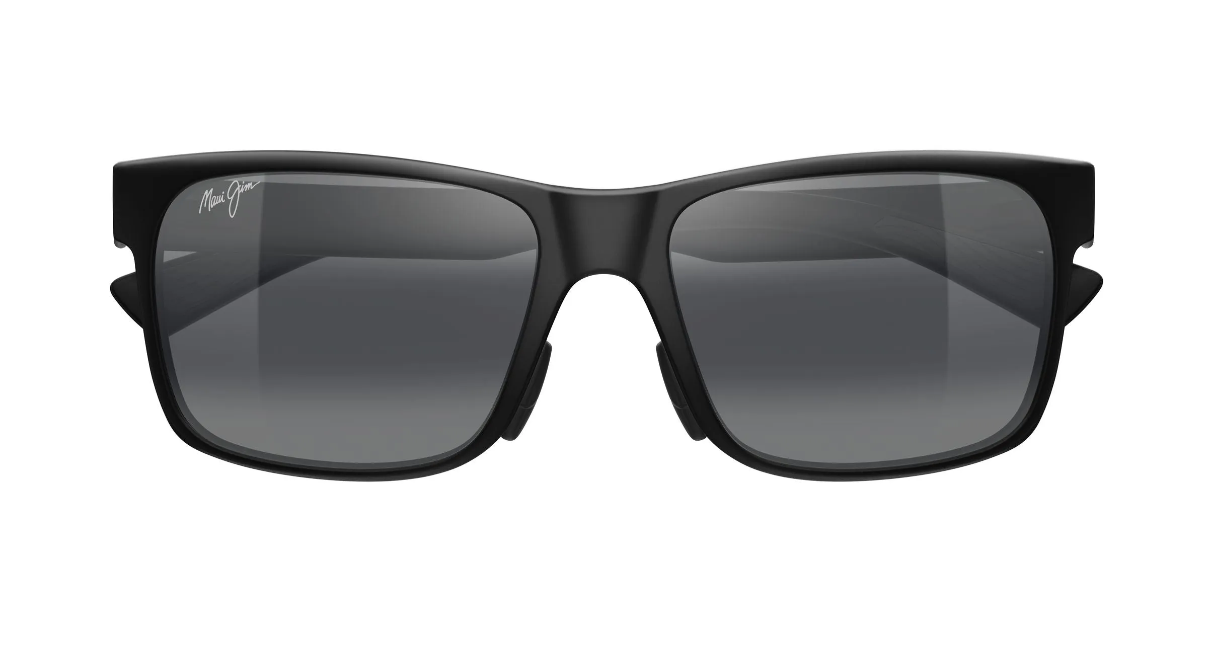 Maui Jim MJ0683S 001 Occhiali da sole Bio-iniettato Nero Grigio Squadrata - immagine 2