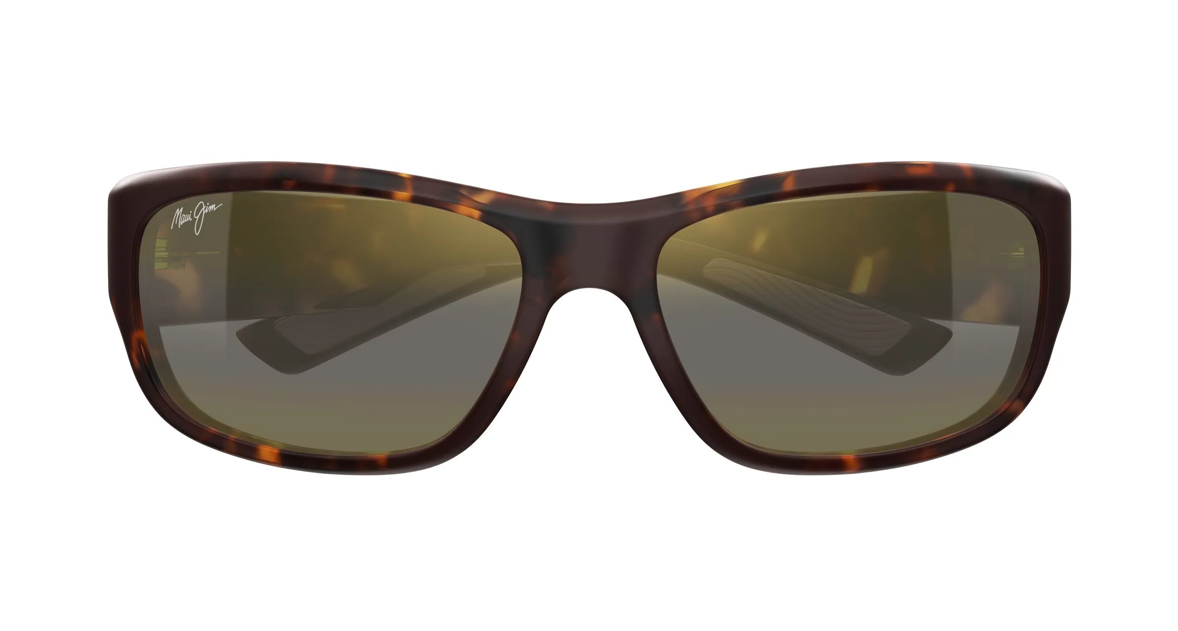 Maui Jim MJ0682S 002 Occhiali da sole Bio-iniettato Havana Bronzo Squadrata - immagine 2