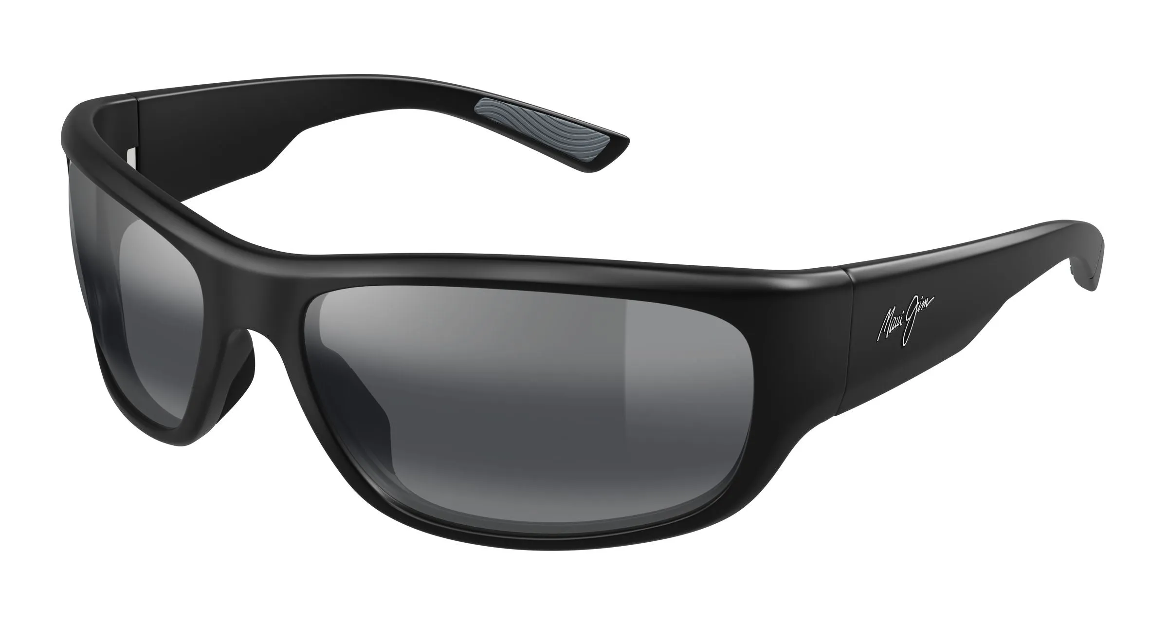 Maui Jim MJ0682S 001 Occhiali da sole Bio-iniettato Nero Grigio Squadrata - immagine 1