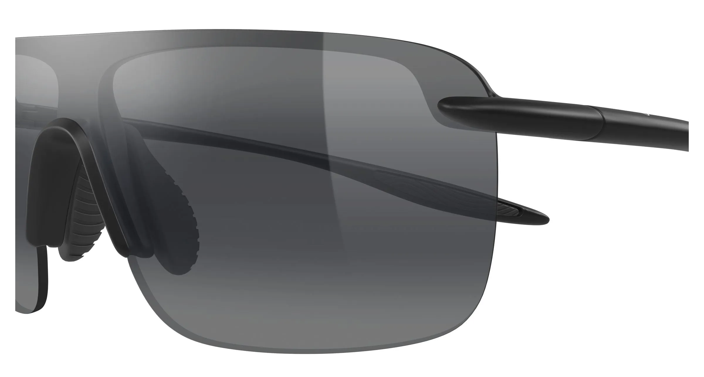 Maui Jim MJ0680S 001 Occhiali da sole Iniettato Nero Grigio Avvolgente - immagine 3