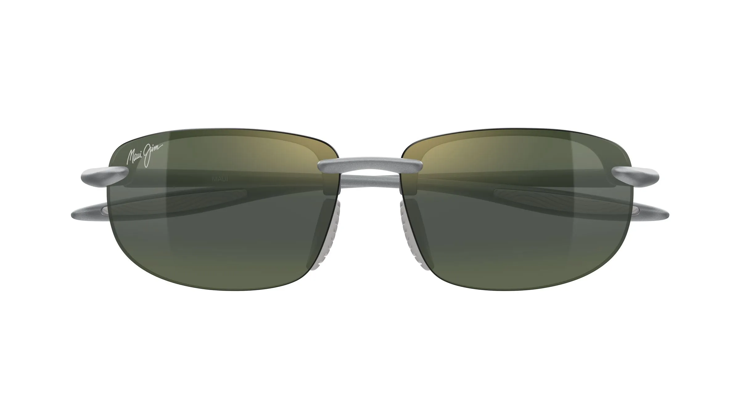 Maui Jim MJ0677SA 019 Occhiali da sole Bio-iniettato Grigio Verde Squadrata - immagine 2