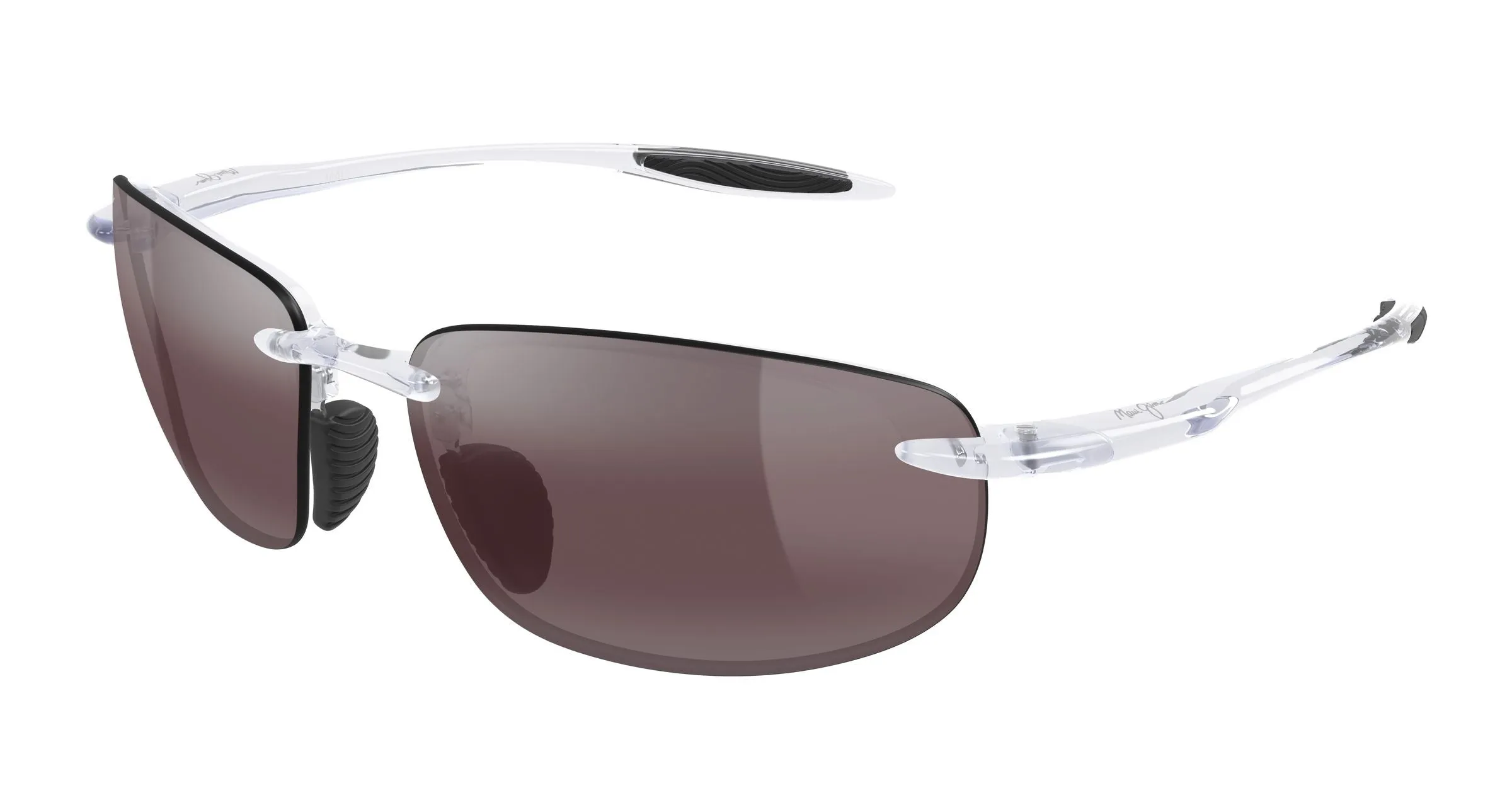 Maui Jim MJ0676S 021 Occhiali da sole Bio-iniettato Cristallo Rosa Squadrata - immagine 1