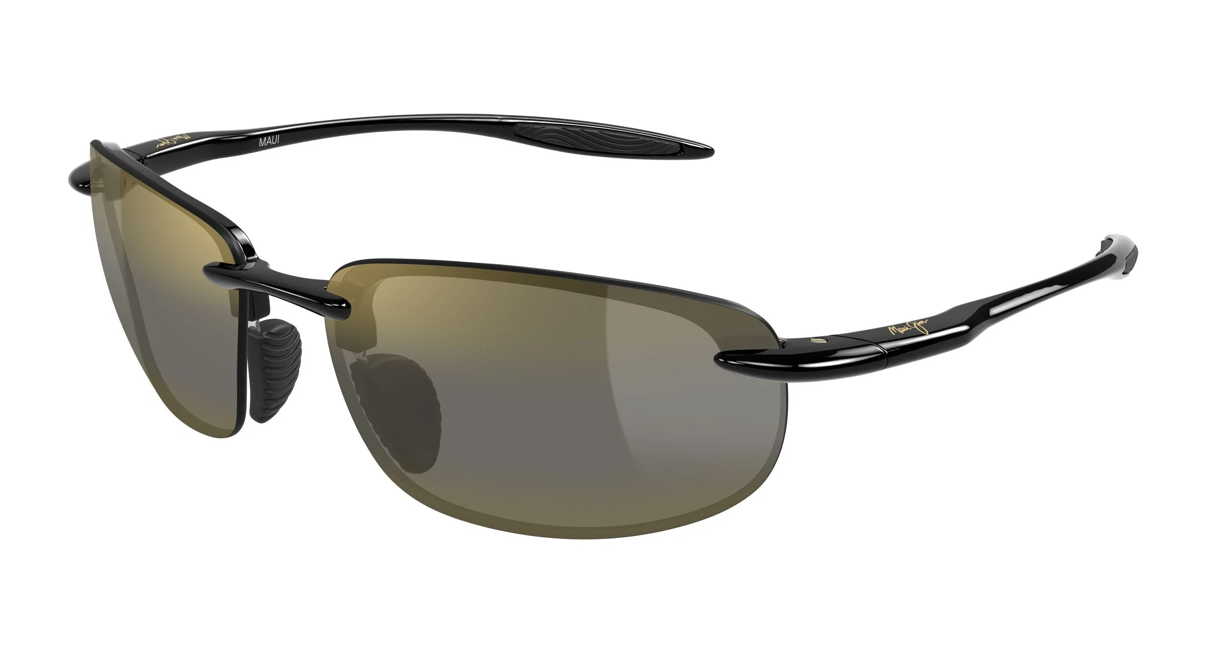 Maui Jim MJ0676S 020 Occhiali da sole Bio-iniettato Nero Bronzo Squadrata - immagine 1