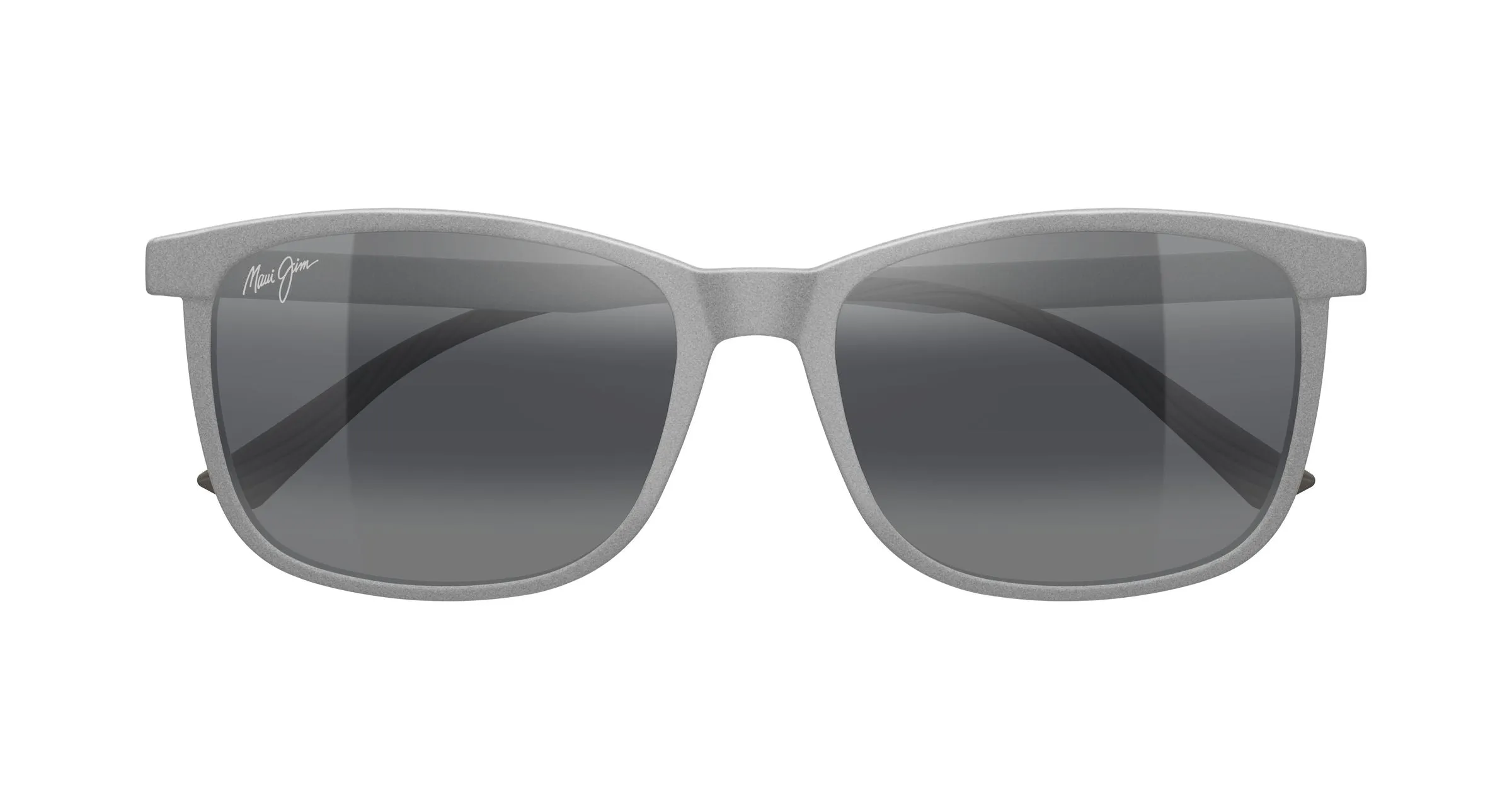 Maui Jim MJ0672S 004 Occhiali da sole Iniettato Grigio Grigio Squadrata - immagine 2