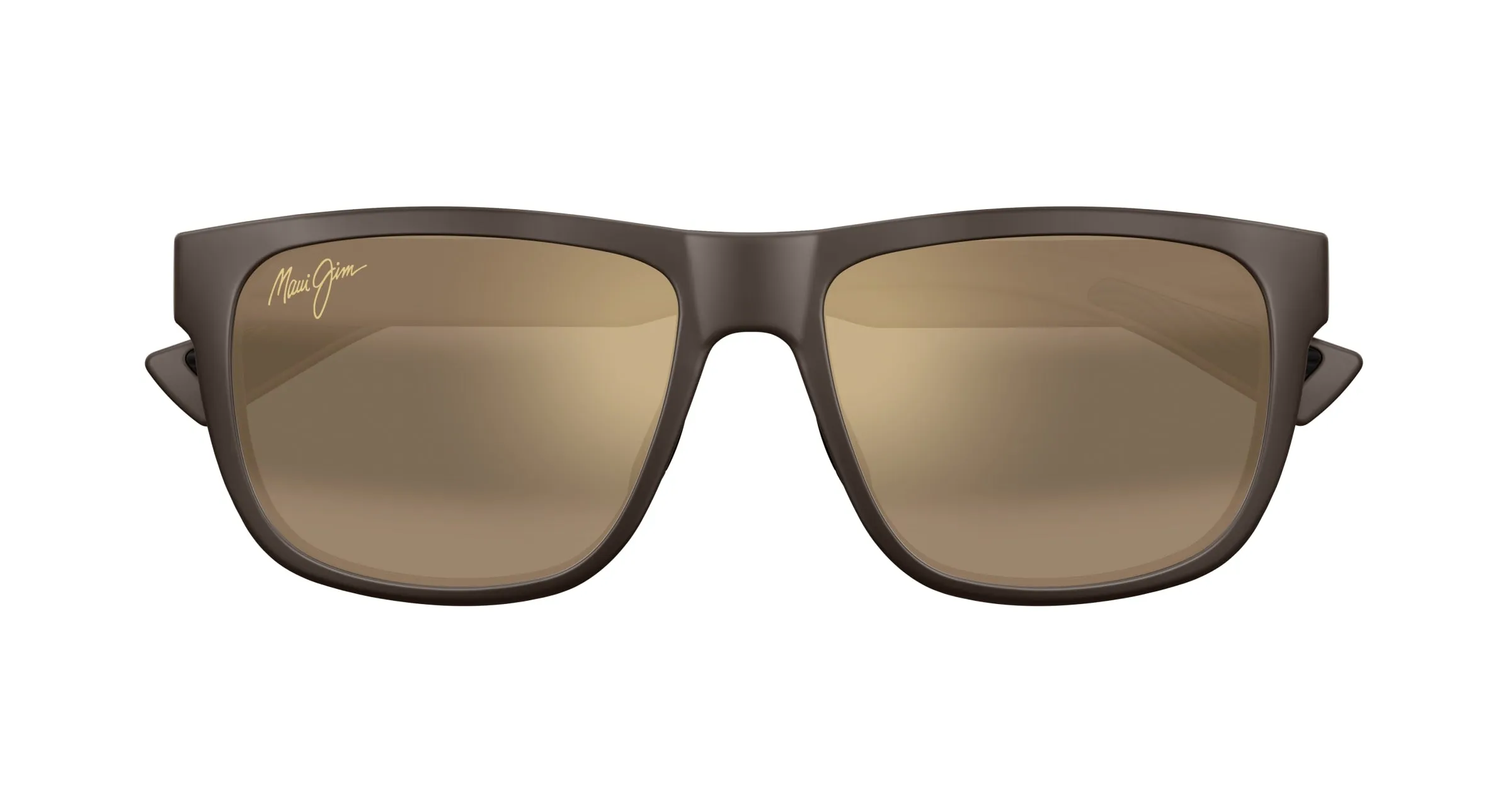 Maui Jim MJ0670S 002 Occhiali da sole Iniettato Marrone Bronzo Squadrata - immagine 2