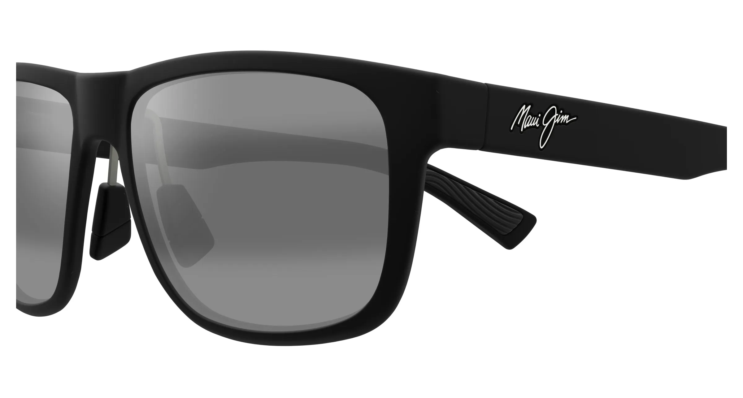 Maui Jim MJ0670S 001 Occhiali da sole Iniettato Nero Grigio Squadrata - immagine 3