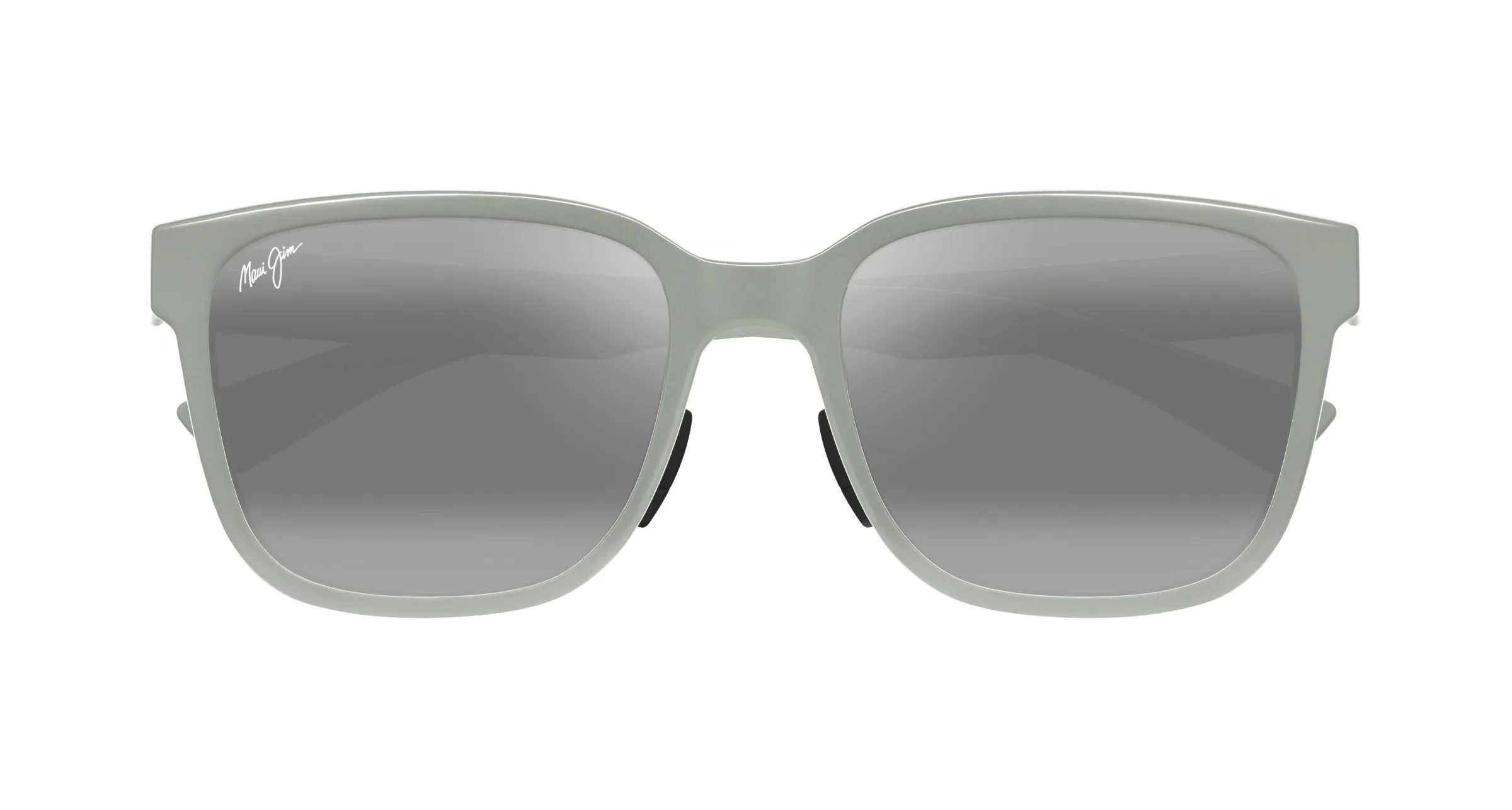 Maui Jim MJ0660SA 003 Occhiali da sole Iniettato Verde Grigio Rotonda - immagine 2