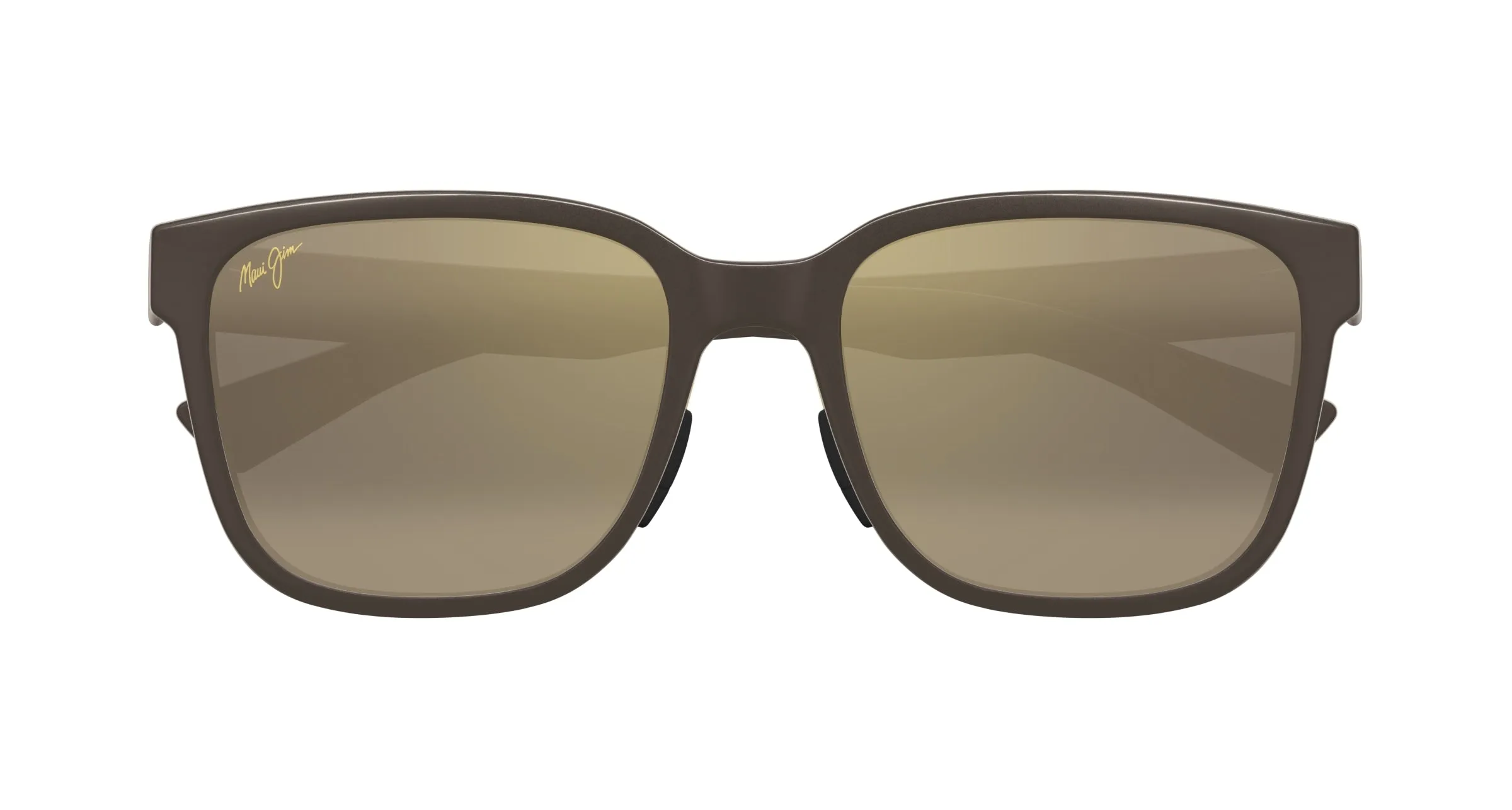 Maui Jim MJ0660SA 002 Occhiali da sole Iniettato Marrone Bronzo Rotonda - immagine 2