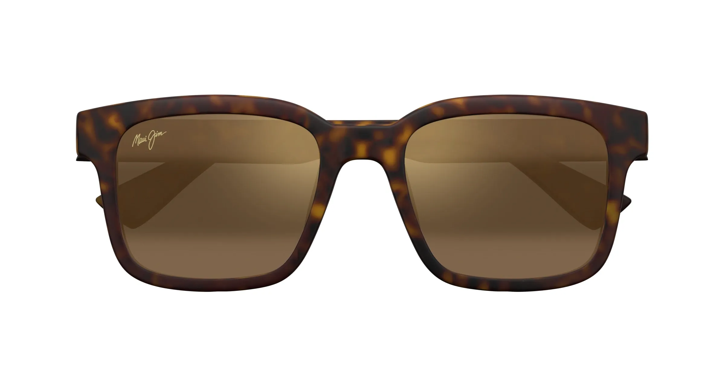 Maui Jim MJ0659SA 002 Occhiali da sole Iniettato Havana Bronzo Squadrata - immagine 2
