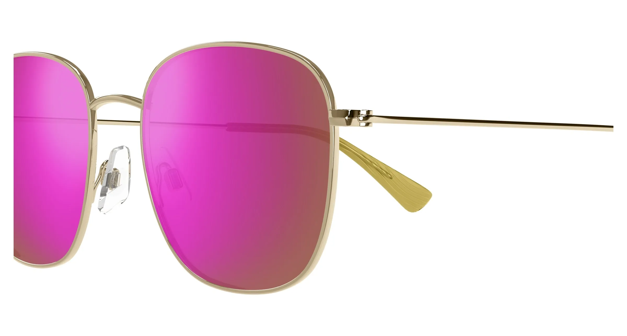 Maui Jim MJ0657SA 004 Occhiali da sole Metallo Oro Viola Squadrata - immagine 3