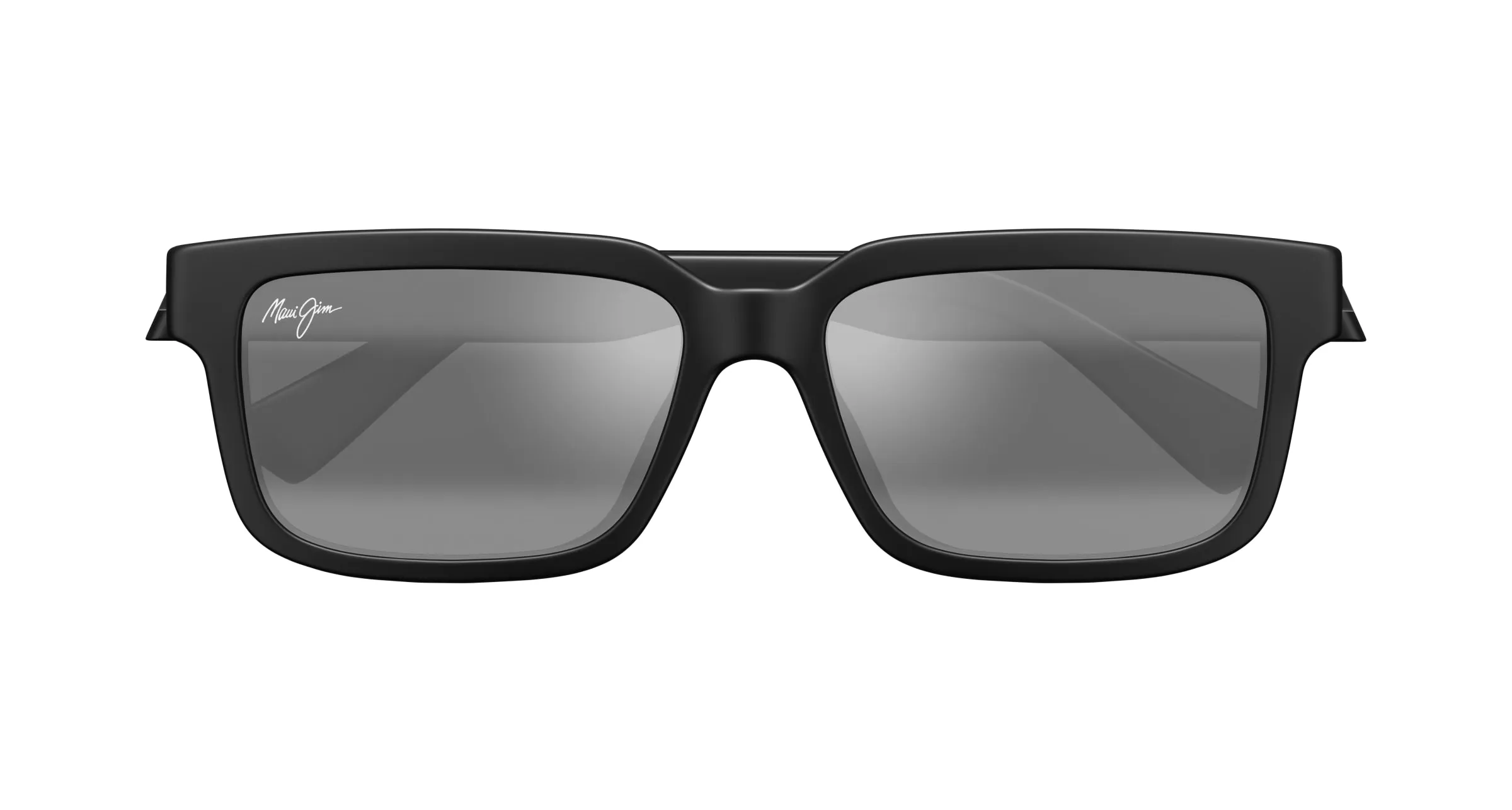 Maui Jim MJ0655SA 001 Occhiali da sole Bio-iniettato Nero Grigio Squadrata - immagine 2