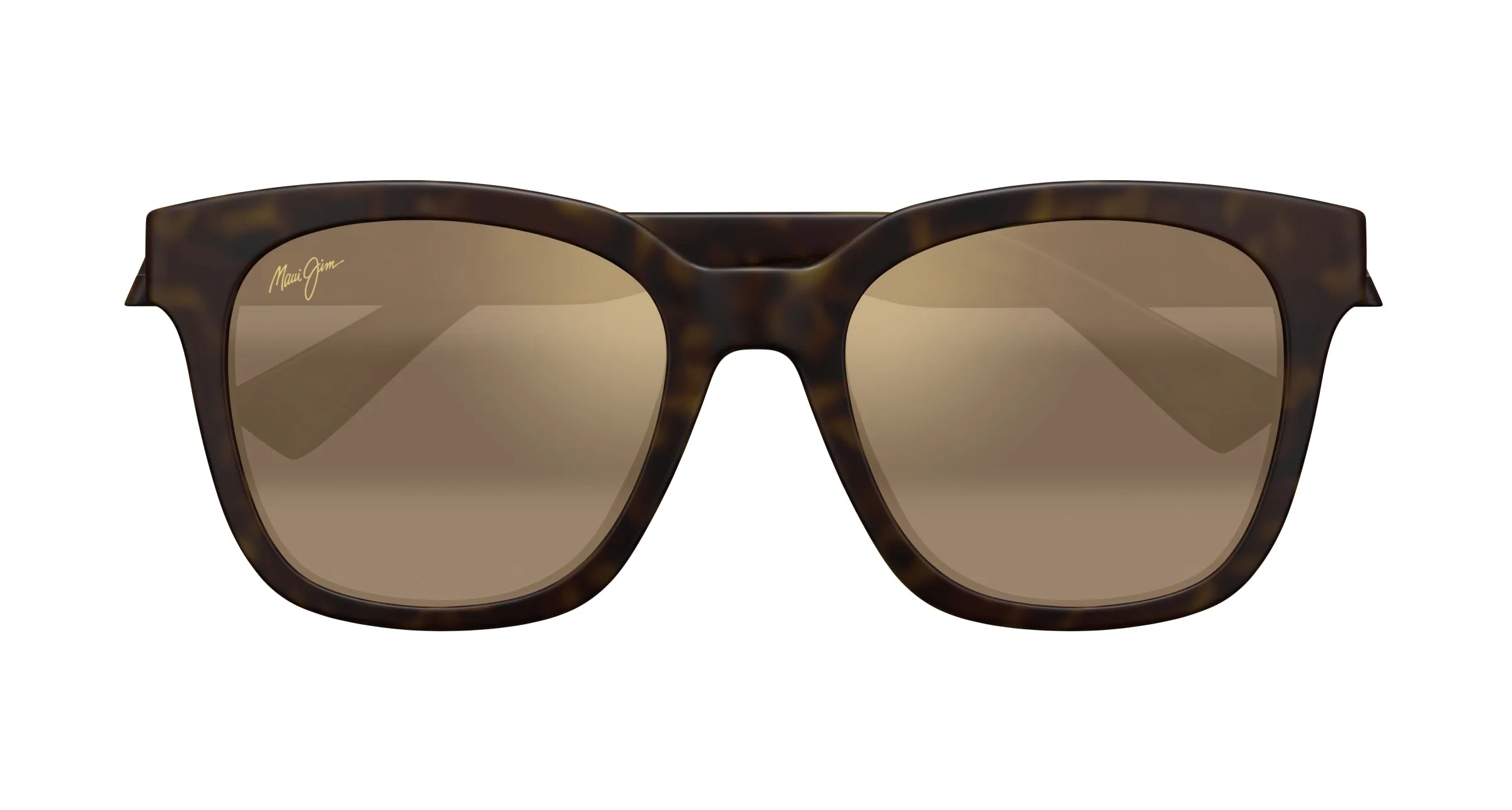 Maui Jim MJ0653SA 002 Occhiali da sole Bio-iniettato Havana Bronzo Rotonda - immagine 2