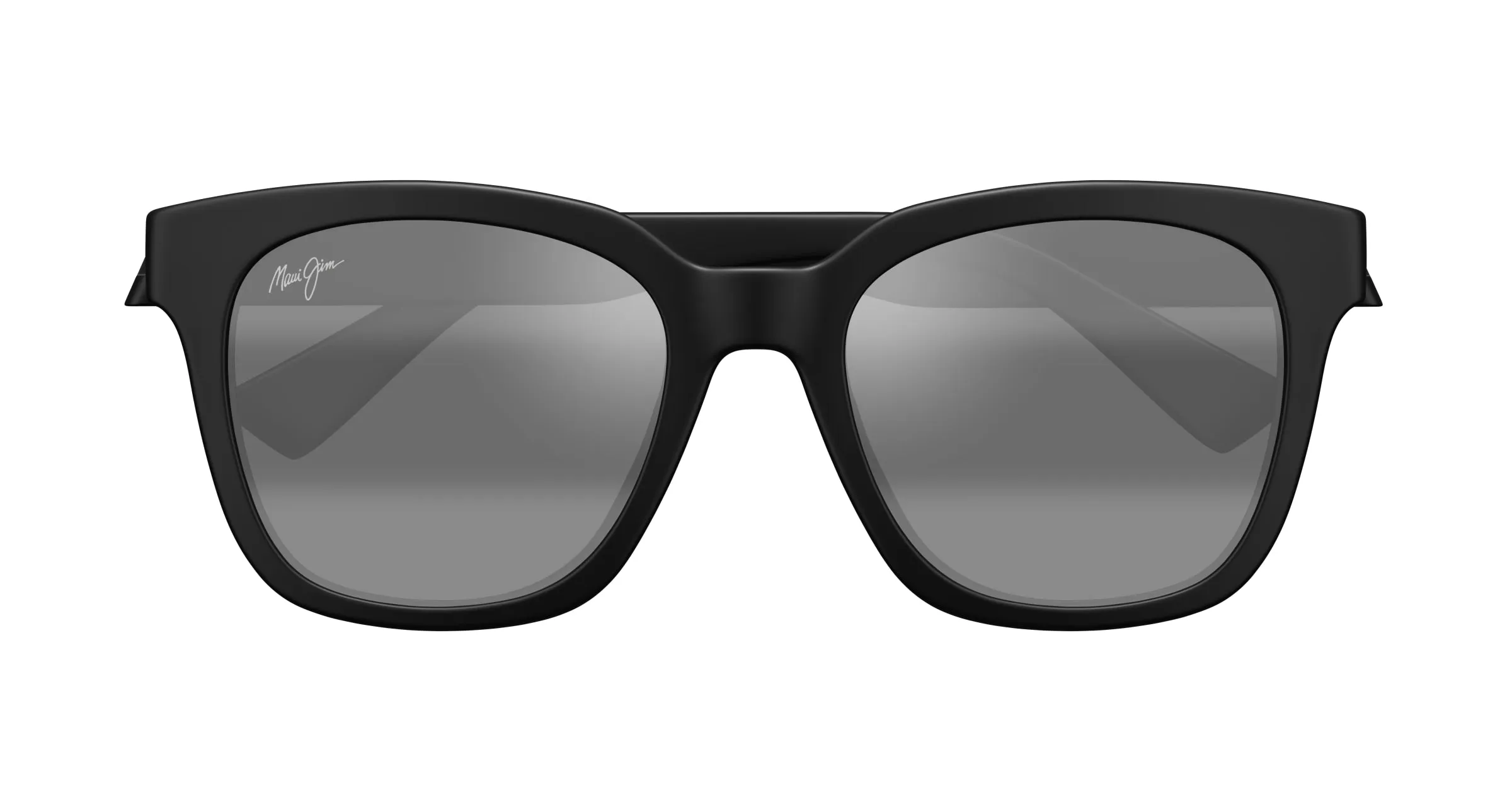 Maui Jim MJ0653SA 001 Occhiali da sole Bio-iniettato Nero Grigio Rotonda - immagine 2