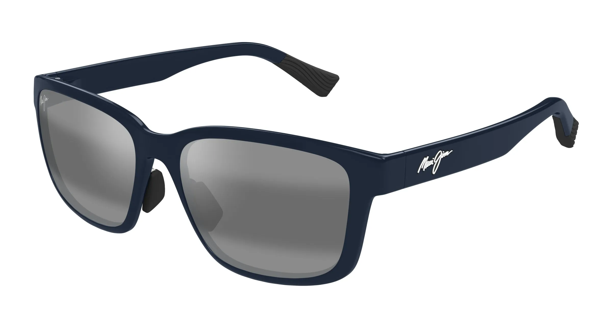Maui Jim MJ0648SA 003 Occhiali da sole Bio-iniettato Blu Grigio Squadrata - immagine 1