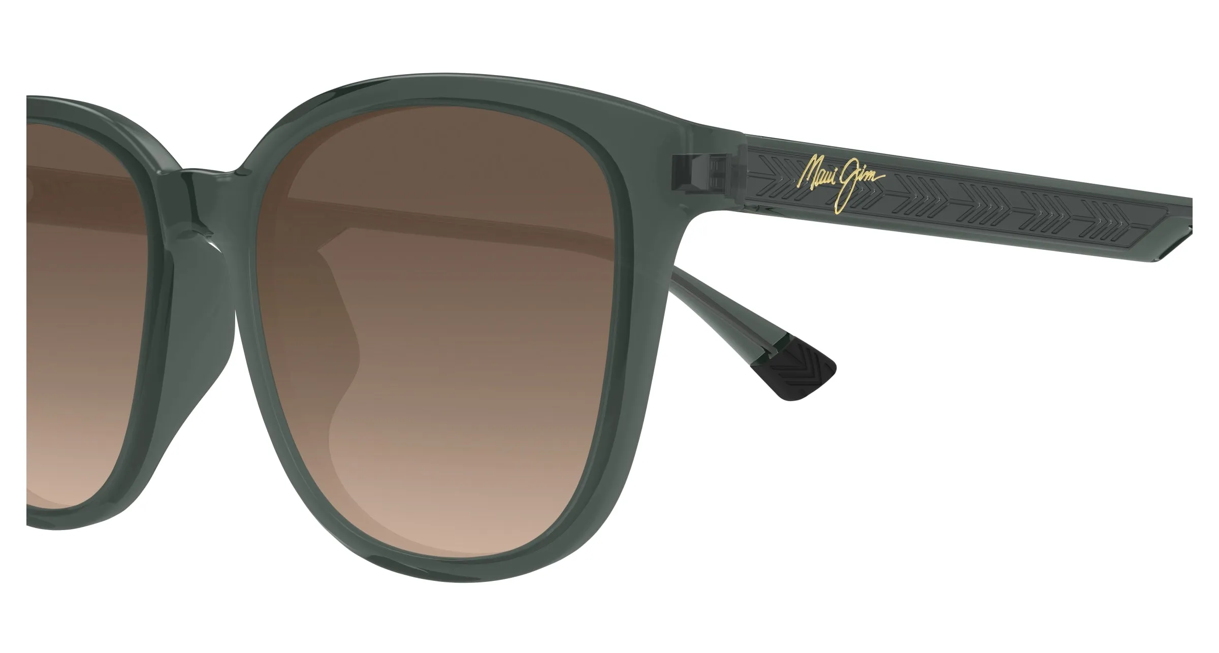 Maui Jim MJ0647SA 004 Occhiali da sole Bio-iniettato Grigio Bronzo Rotonda - immagine 3