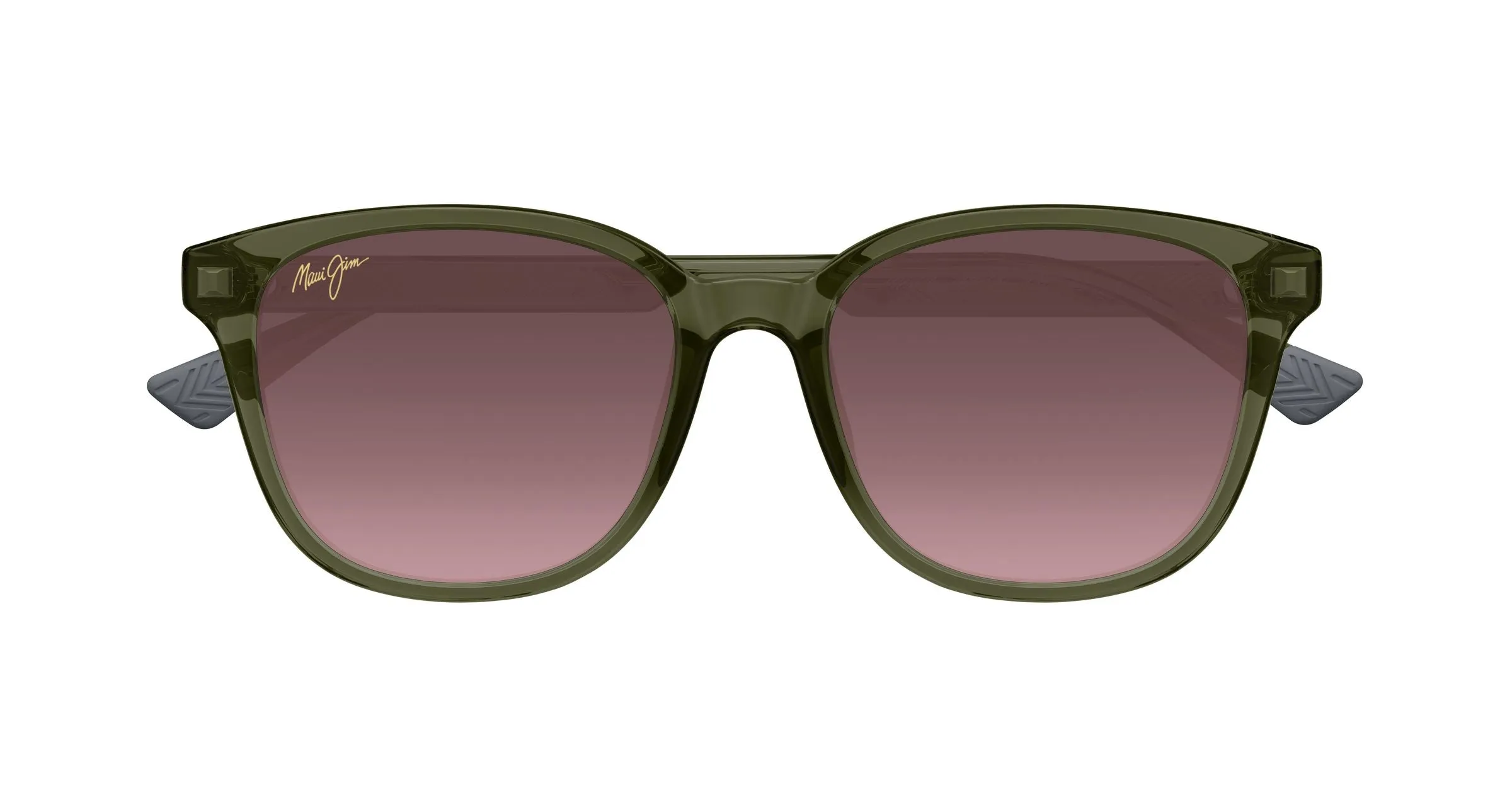 Maui Jim MJ0647SA 003 Occhiali da sole Bio-iniettato Verde Rosa Rotonda - immagine 2
